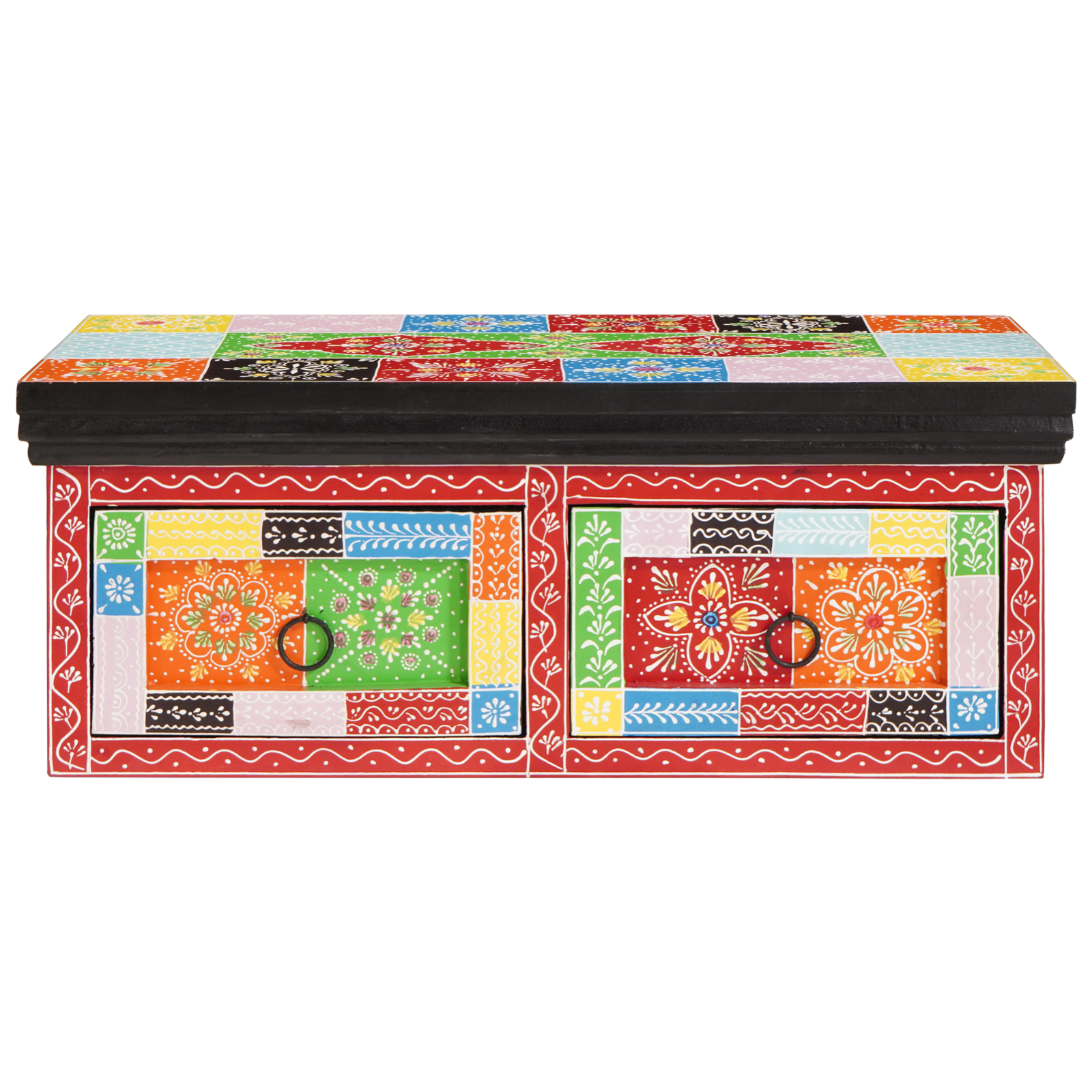 Cabinet TV montat pe perete 60x30x24 cm Lemn Masiv Mango Aspru GartenMobel Dekor