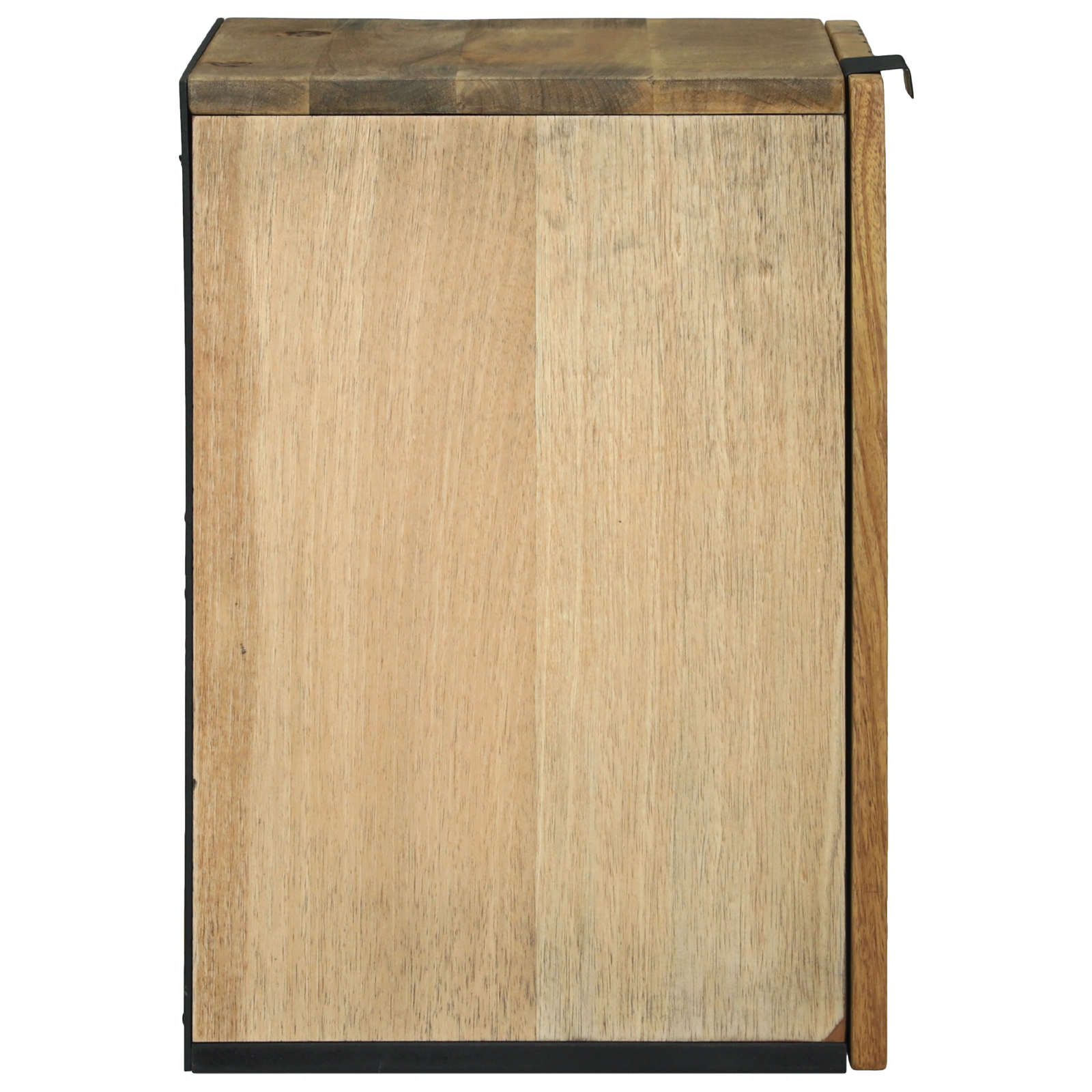 Cabinet de Perete pentru Baie 38x33.5x48 cm Lemn Masiv de Mango și Lemn Inginerit GartenMobel Dekor