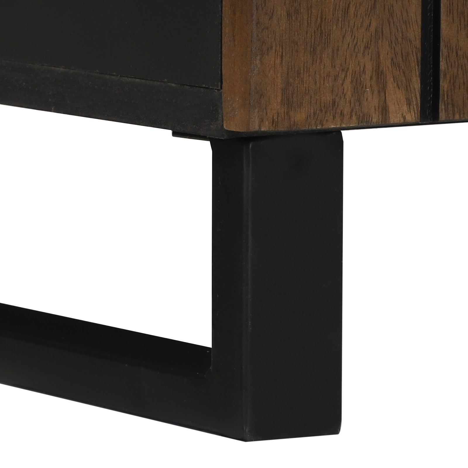 Cabinet pentru chiuvetă Nuc Lemn masiv, Metal Mediu Elegant GartenMobel Dekor