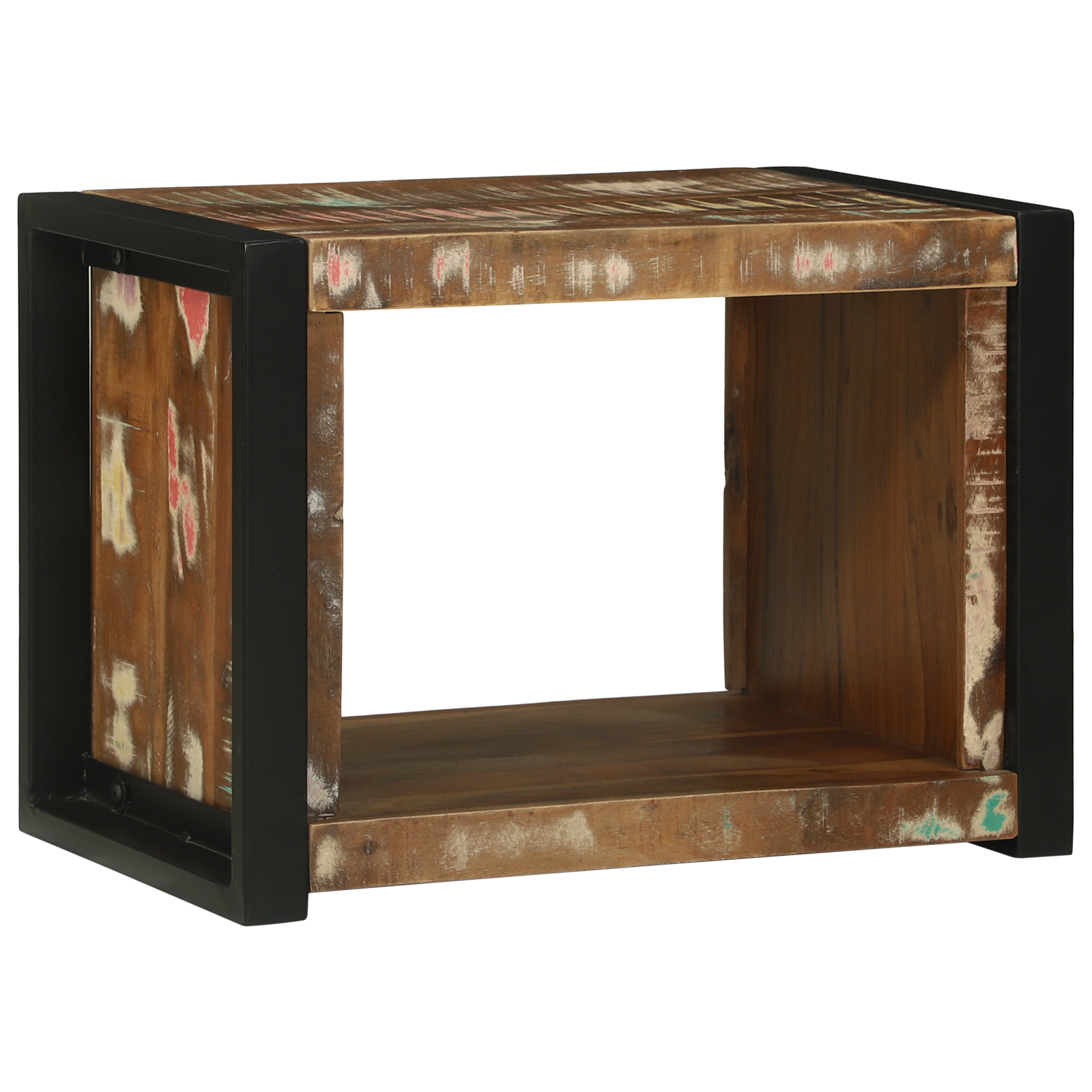 Cub de Perete 55x35x40 cm Lemn Recuperat Solid GartenMobel Dekor