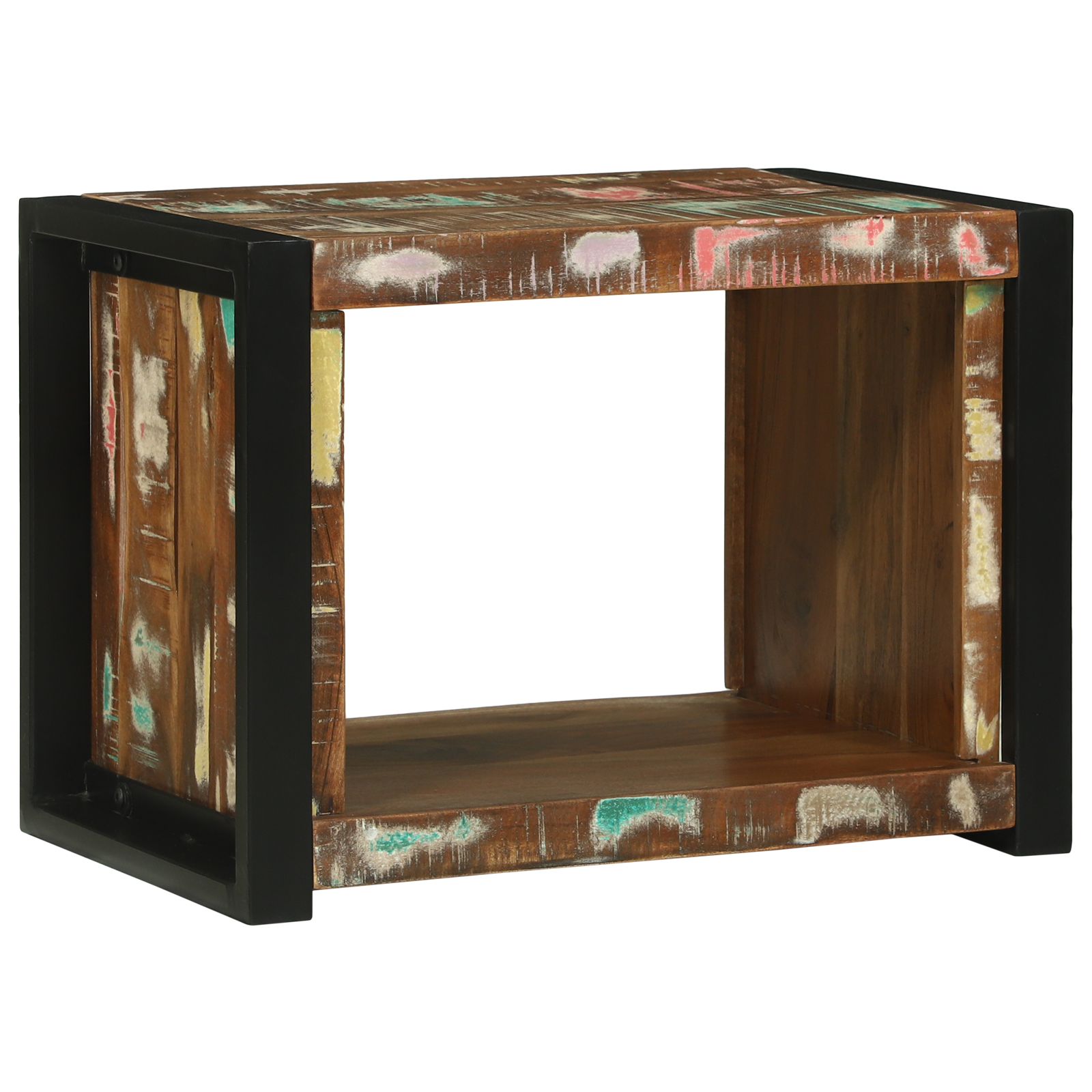 Cub de Perete 55x35x40 cm Lemn Recuperat Solid GartenMobel Dekor