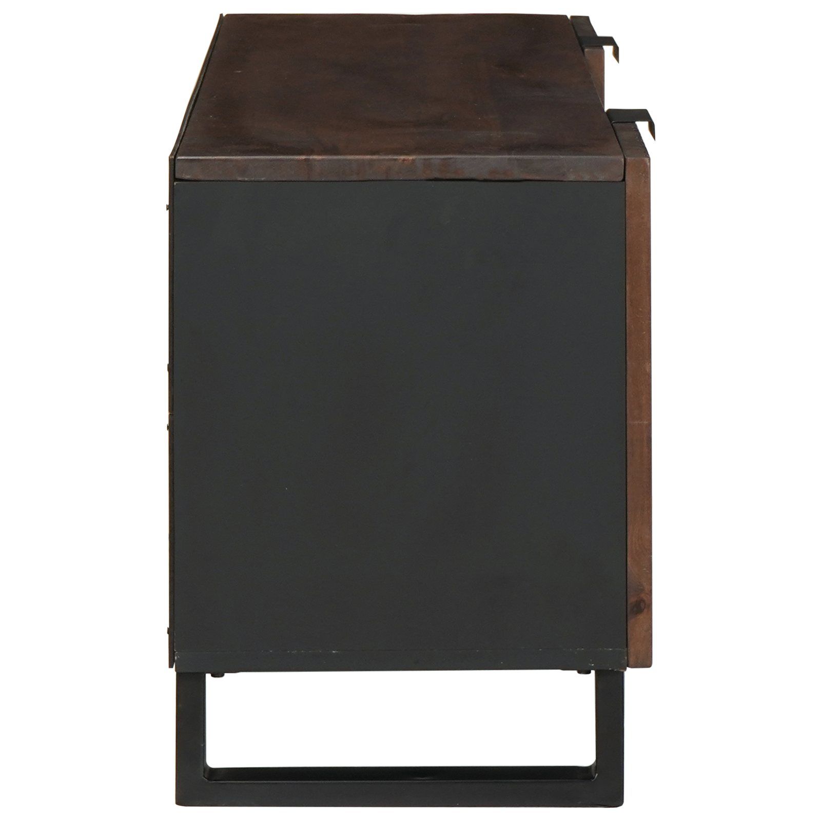 Dulap TV 105x33.5x46 cm Lemn masiv de nuc GartenMobel Dekor