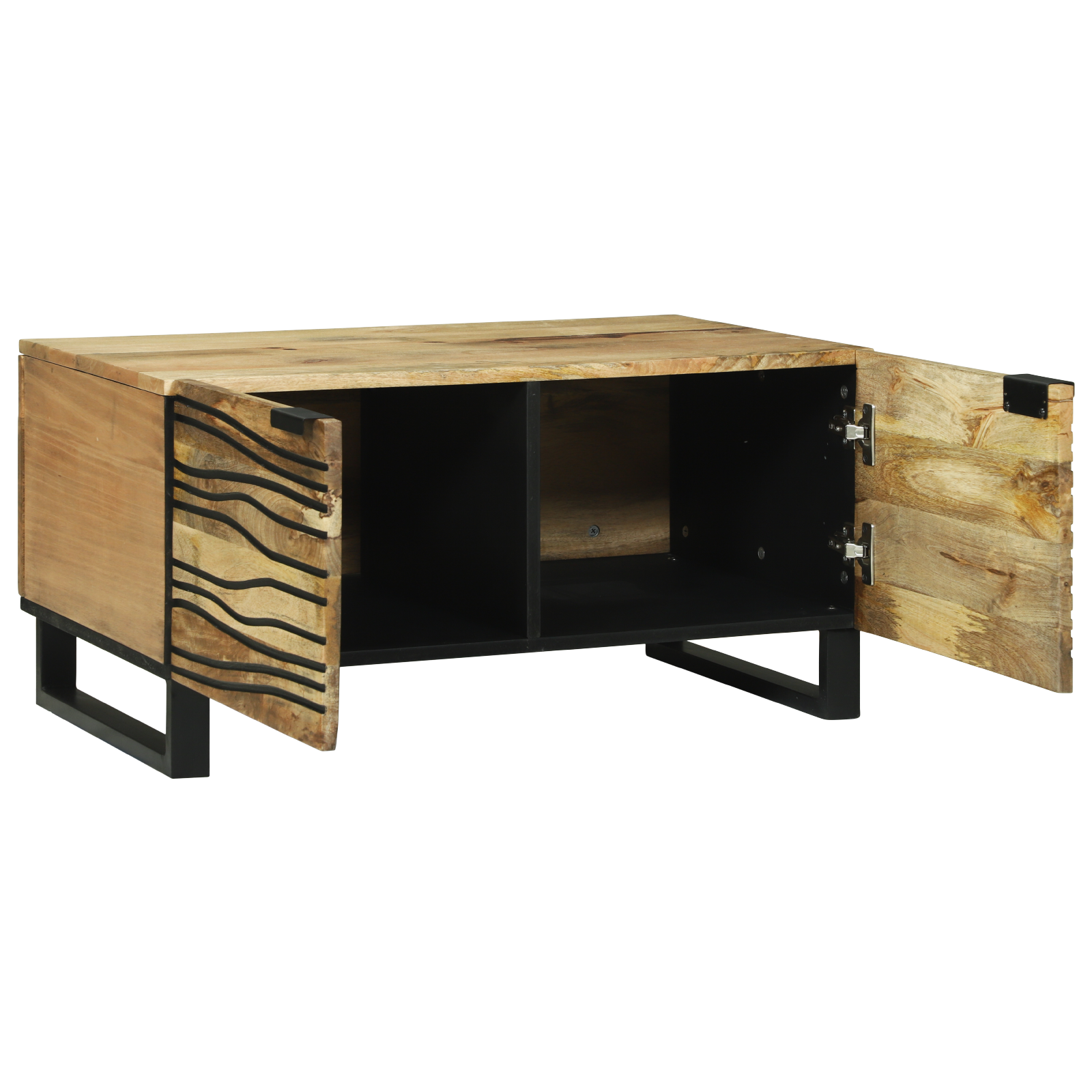 Masă de cafea 80x50x40 cm Lemn Masiv Mango GartenMobel Dekor