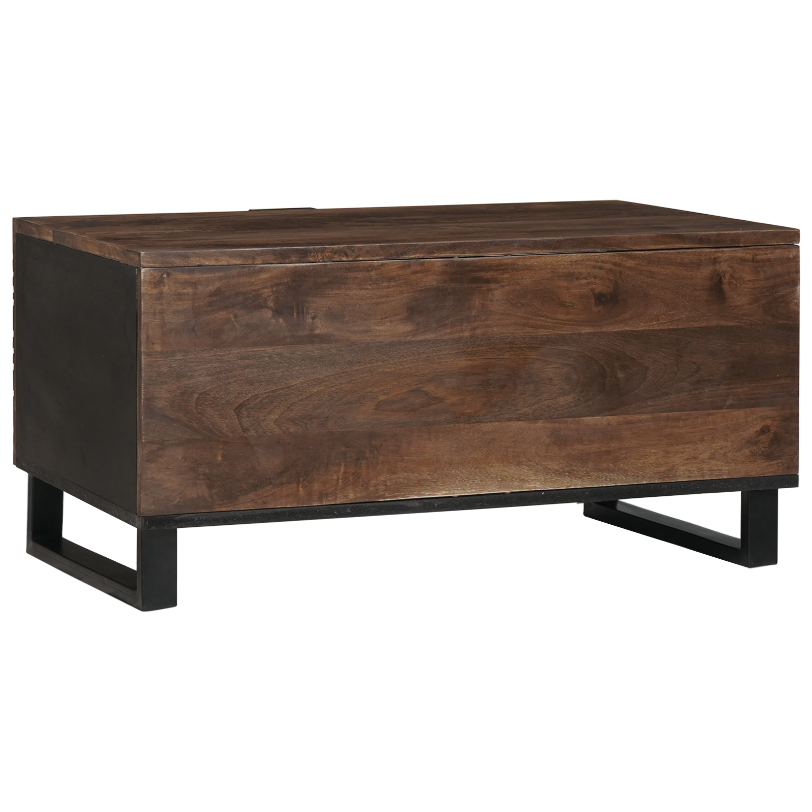 Masă de cafea 80x50x40 cm Lemn masiv Mango & Lemn stratificat GartenMobel Dekor