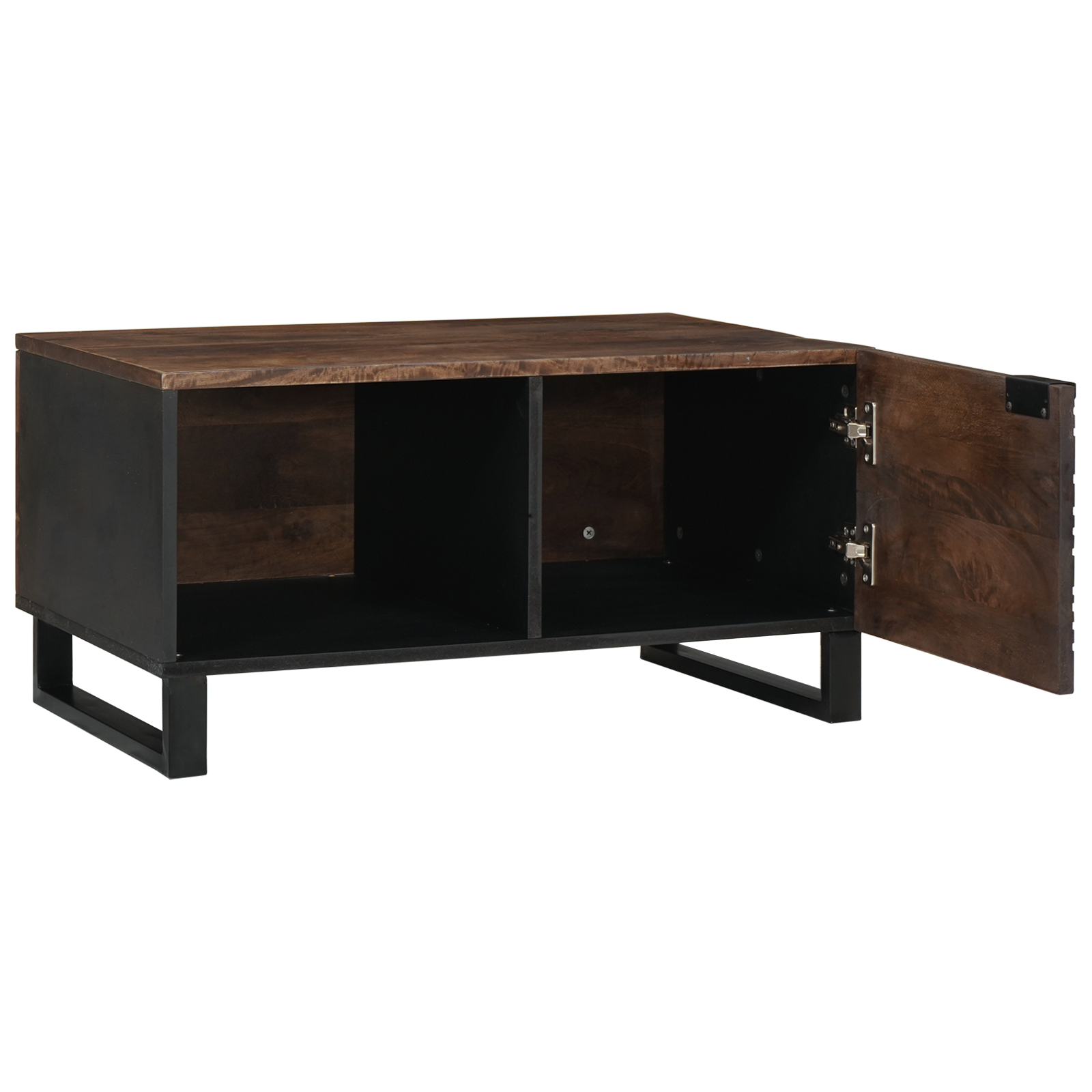 Masă de cafea 80x50x40 cm Lemn masiv Mango & Lemn stratificat GartenMobel Dekor