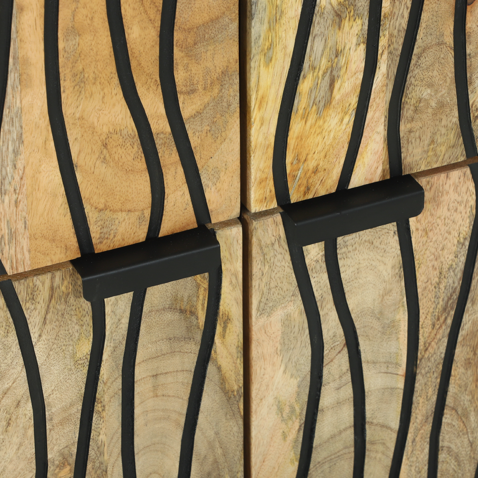 Sertar 60x33.5x75 cm Lemn Solid de Mango și Lemn Inginerat GartenMobel Dekor