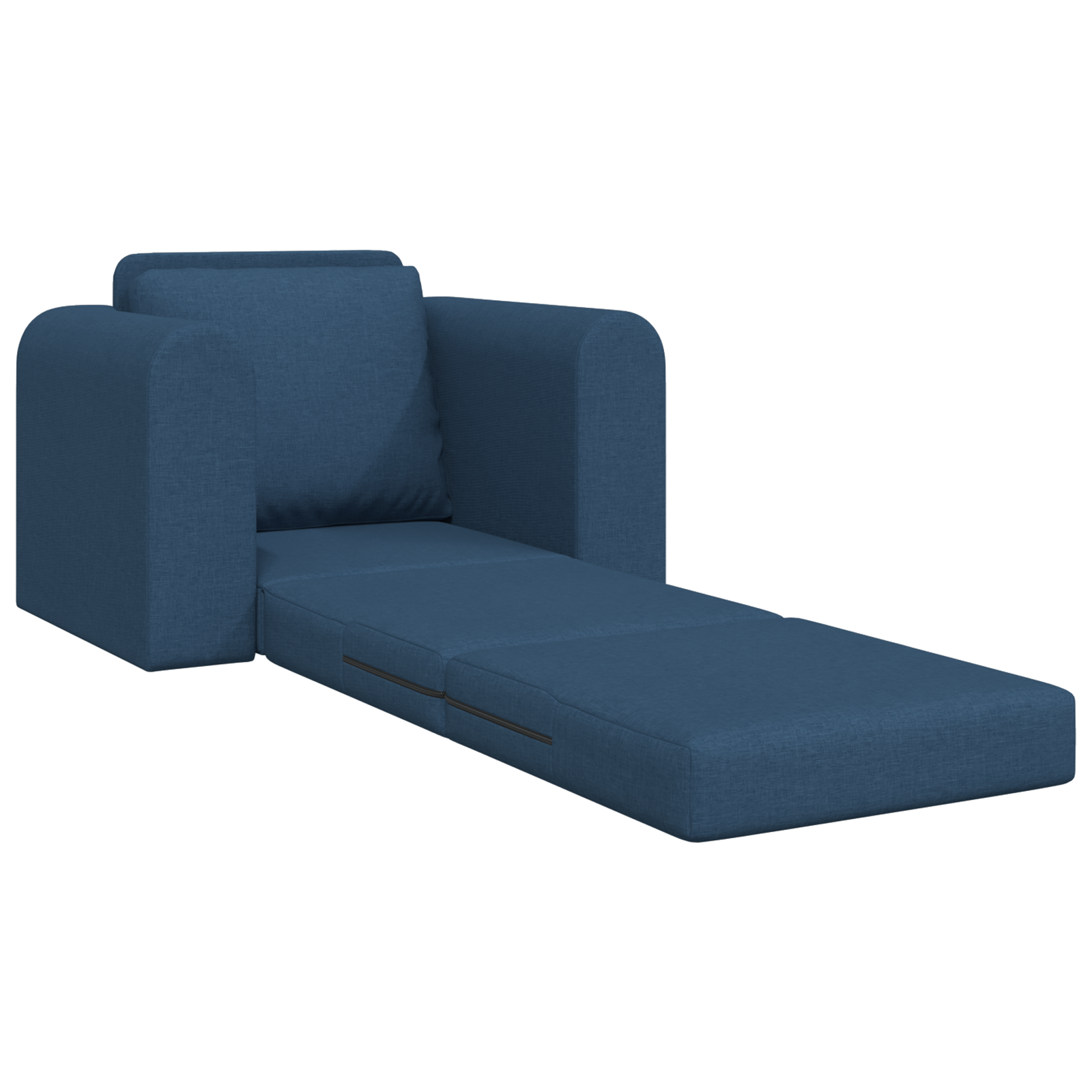Canapea Pat 2 în 1 Albastră 98x71x83 cm Țesătură GartenMobel Dekor