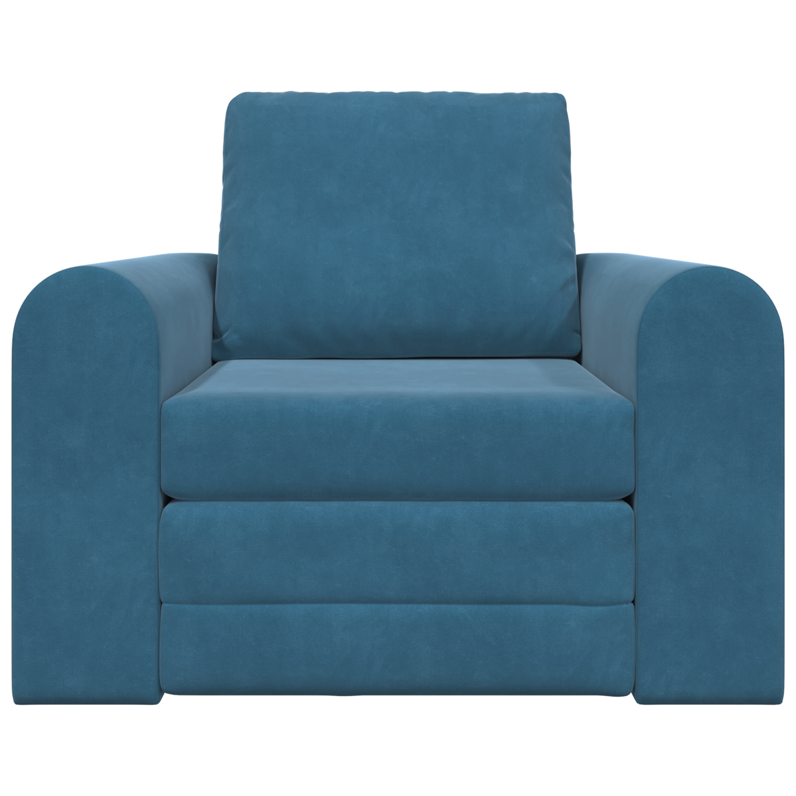 Canapea Pat 2 în 1 Albastră 98x71x83 cm Velvet GartenMobel Dekor