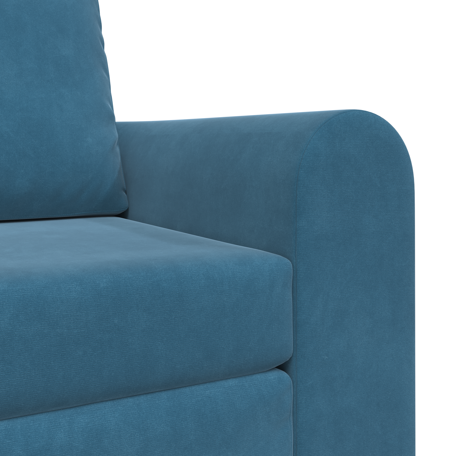 Canapea Pat 2 în 1 Albastră 98x71x83 cm Velvet GartenMobel Dekor