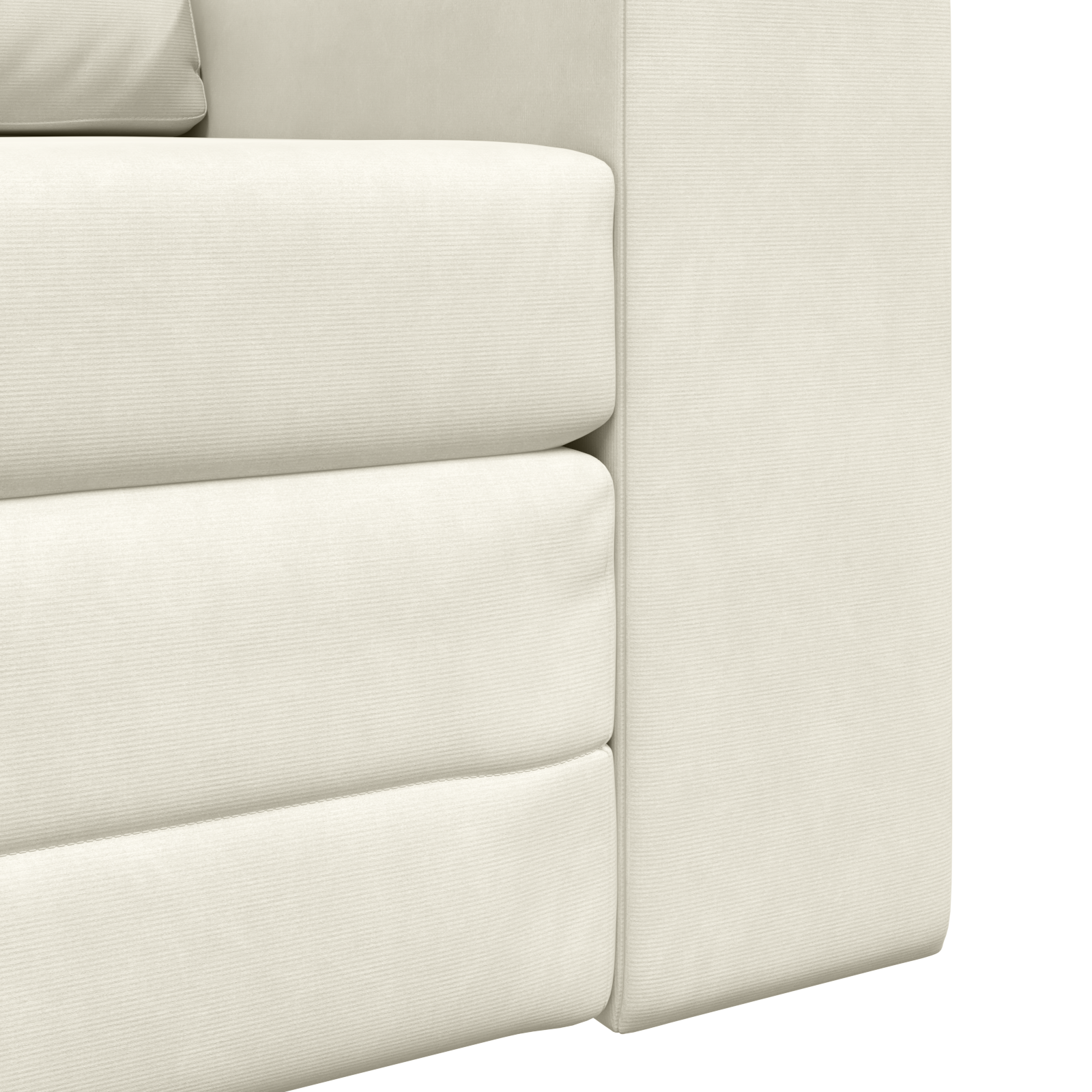 Canapea Pat 2 în 1 Crem 98x71x83 cm Velvet GartenMobel Dekor