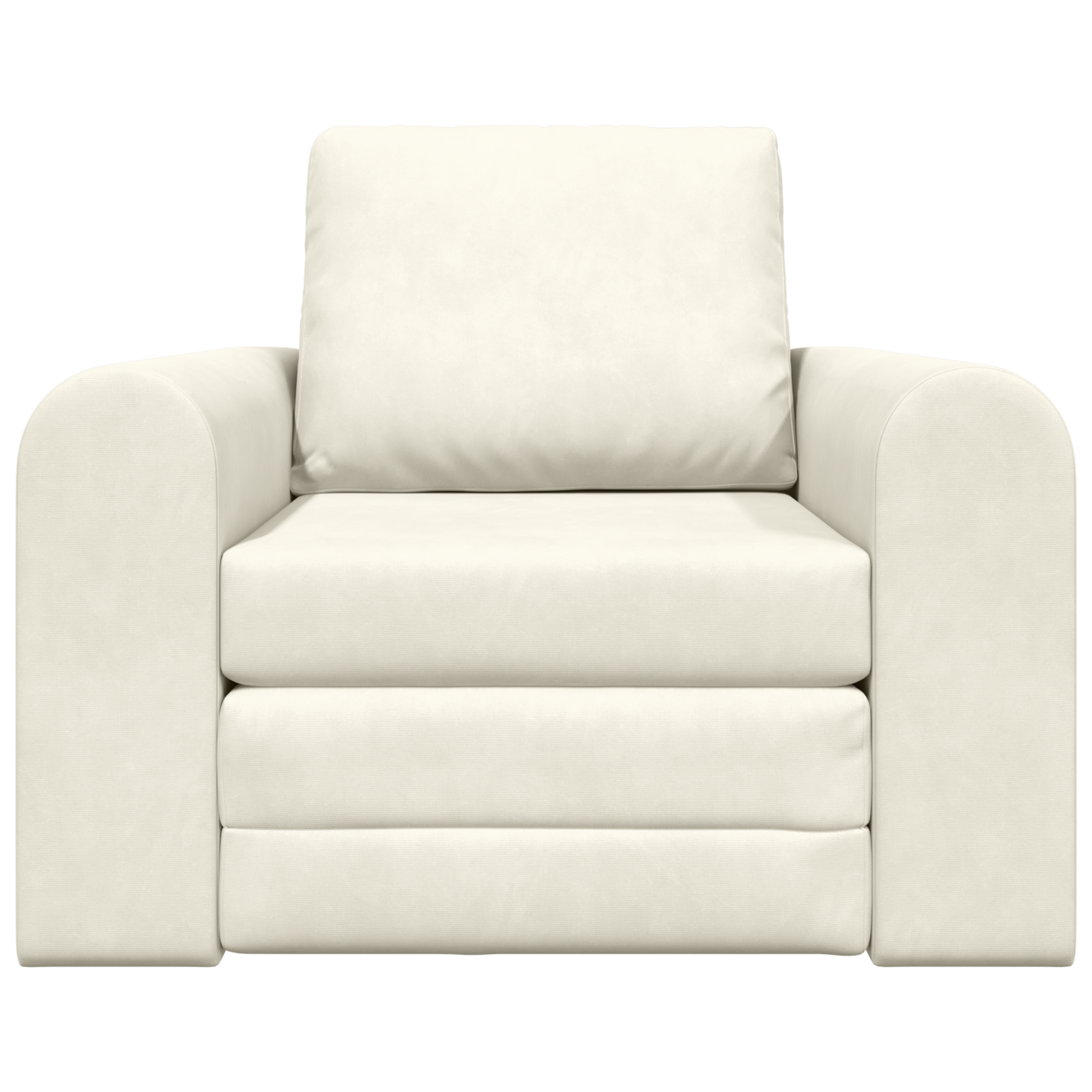 Canapea Pat 2 în 1 Crem 98x71x83 cm Velvet GartenMobel Dekor