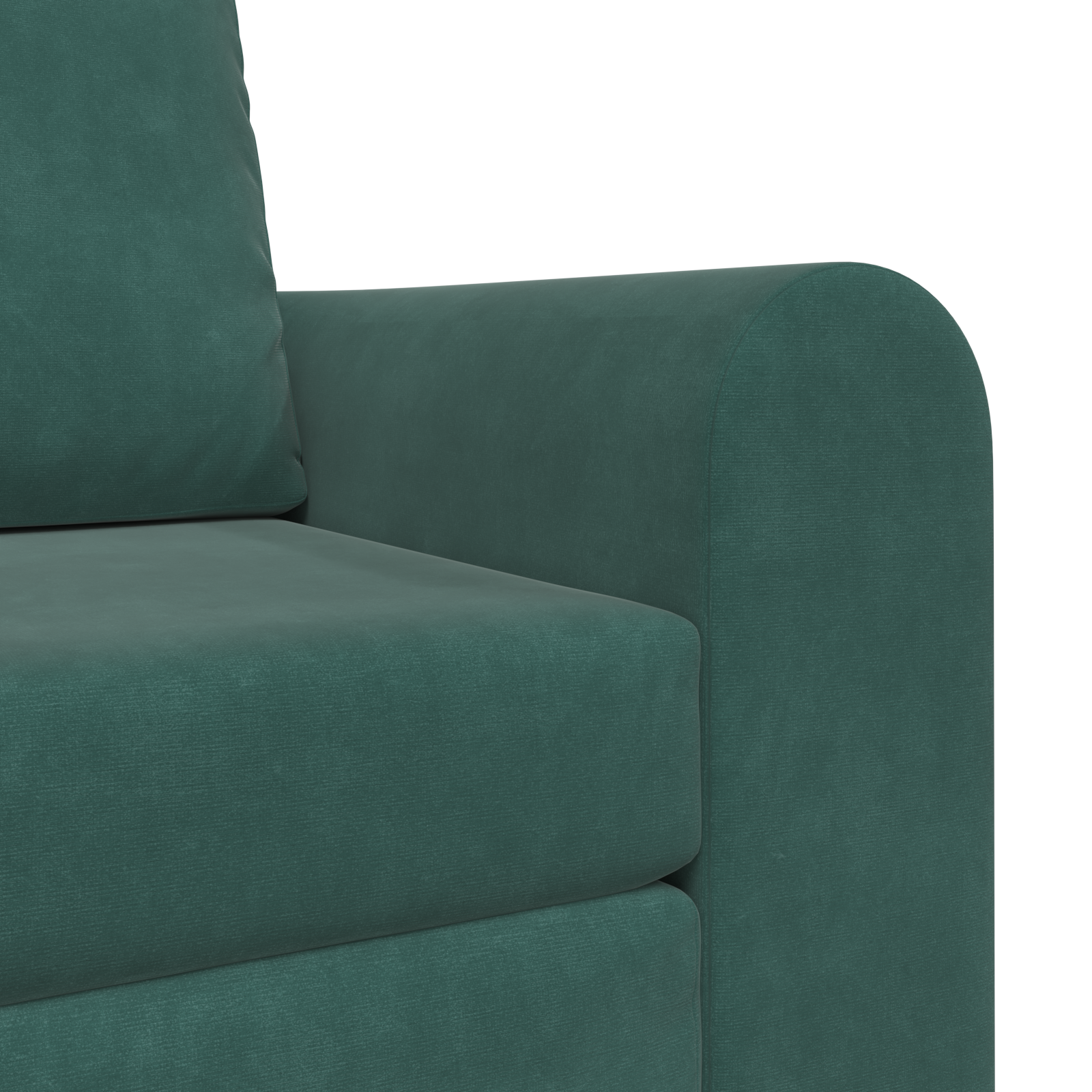 Canapea pat 2 în 1 verde închis 98x71x83 cm catifea GartenMobel Dekor