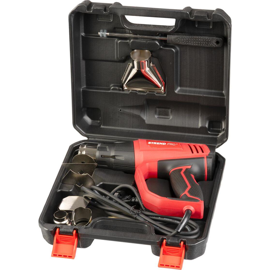 Pistol cu aer cald, 2000 W, cu accesorii, Strend Pro GartenVIP DiyLine