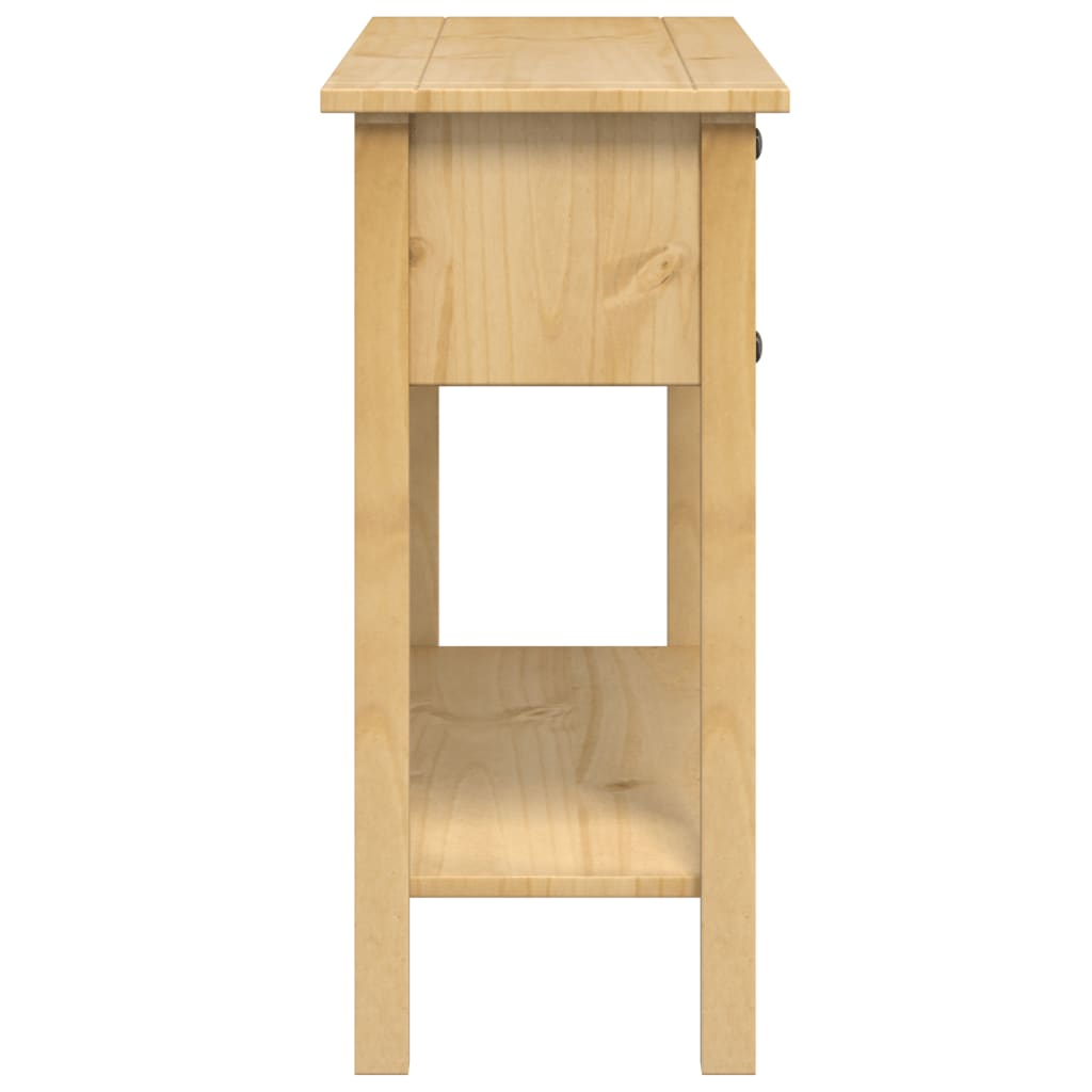 Măsuță consolă Corona, 114x34,5x73 cm, lemn masiv de pin GartenMobel Dekor