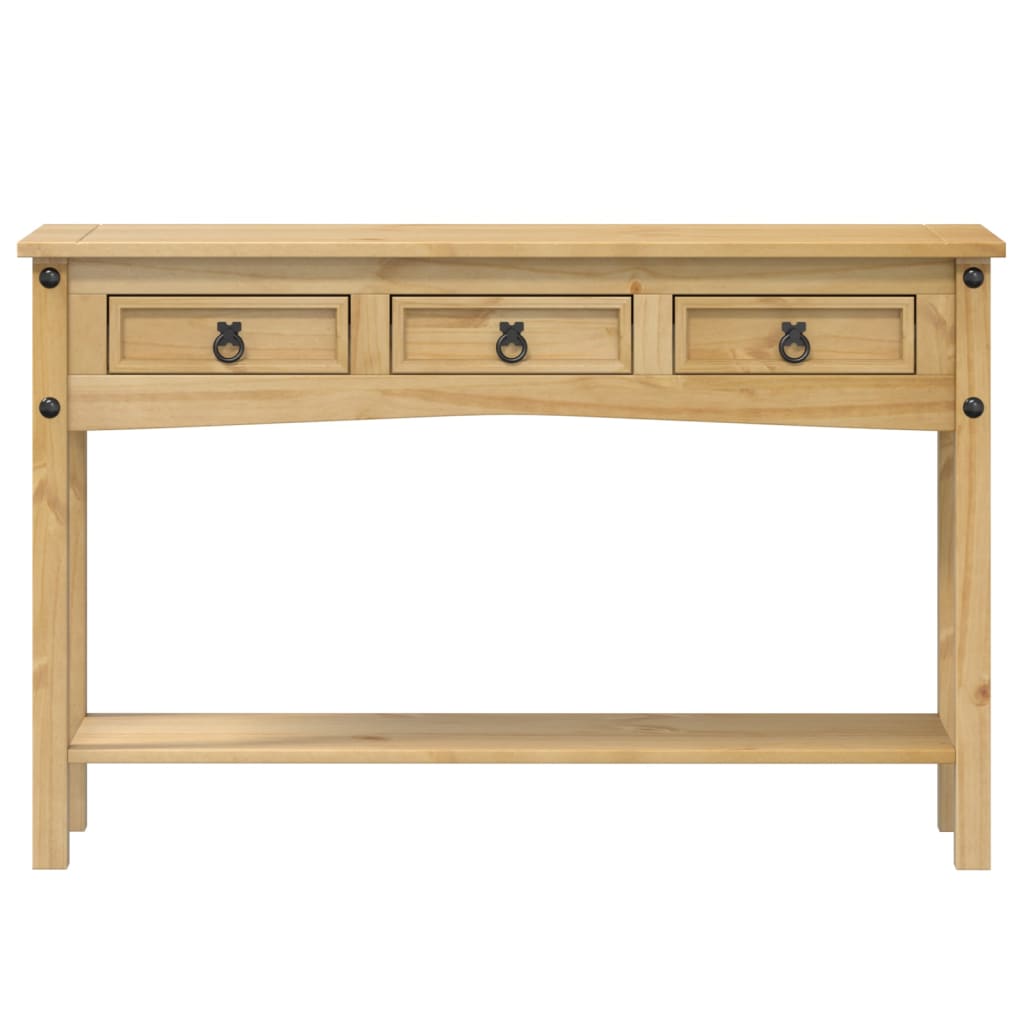 Măsuță consolă Corona, 114x34,5x73 cm, lemn masiv de pin GartenMobel Dekor