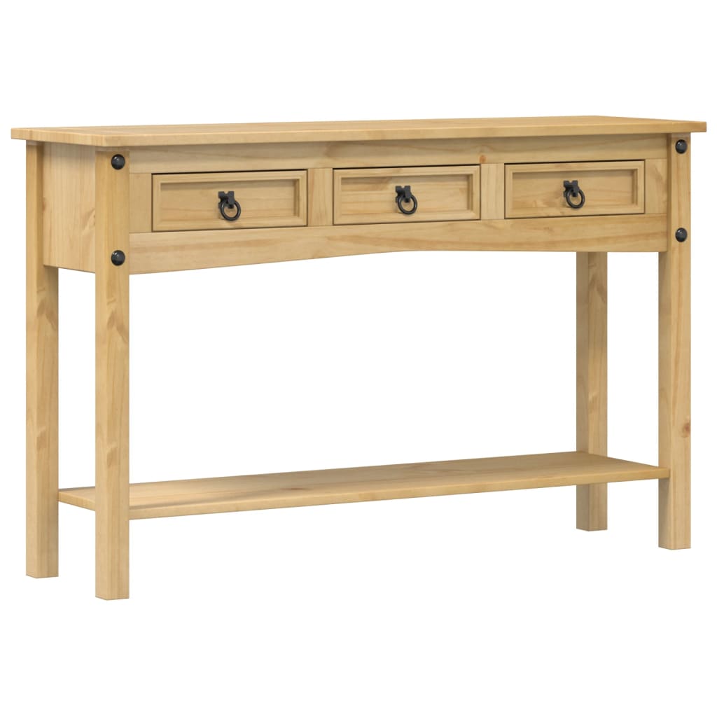 Măsuță consolă Corona, 114x34,5x73 cm, lemn masiv de pin GartenMobel Dekor