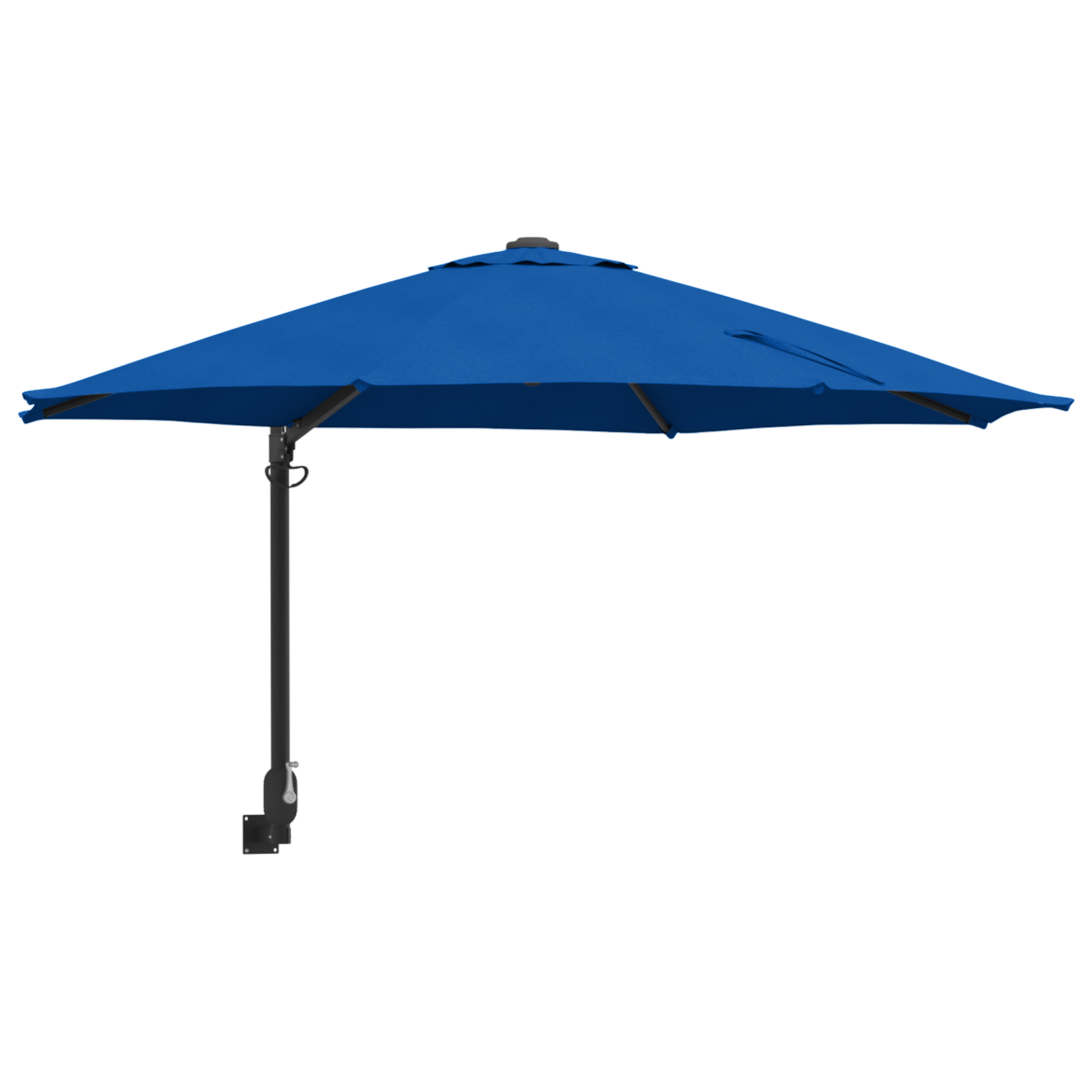 Umbrelă de Patio Albastru Azur Poliester Mare Înclinabilă GartenMobel Dekor
