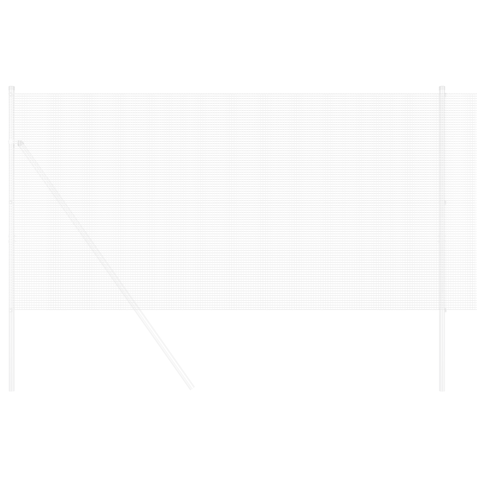 Gard din Sârmă Sudată 0.4x100 m Oțel Galvanizat GartenMobel Dekor