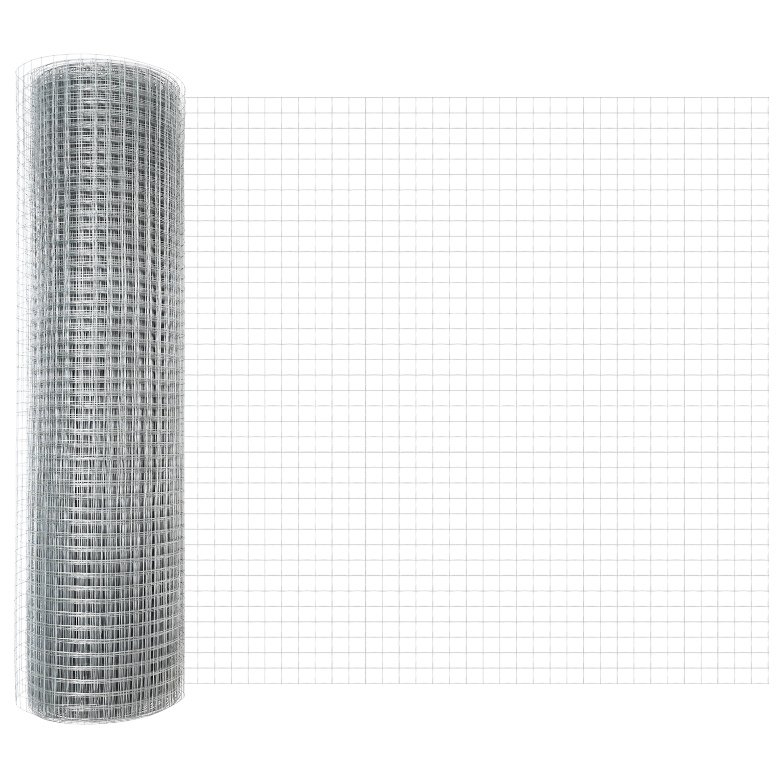 Gard din sârmă sudată 0.8x100 m din oțel galvanizat GartenMobel Dekor