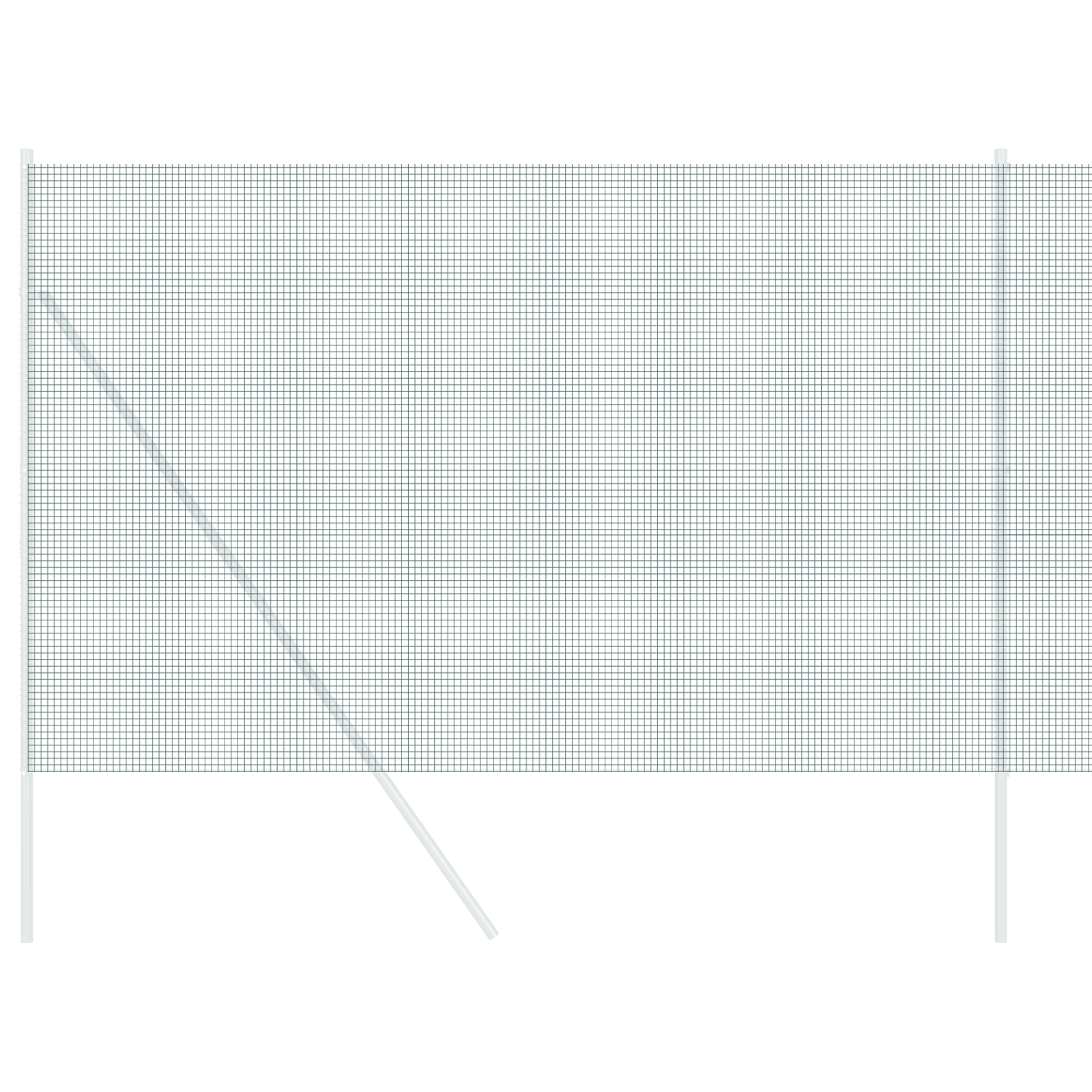 Îngrădire Sudată Verde 1.5x10 m Fier GartenMobel Dekor