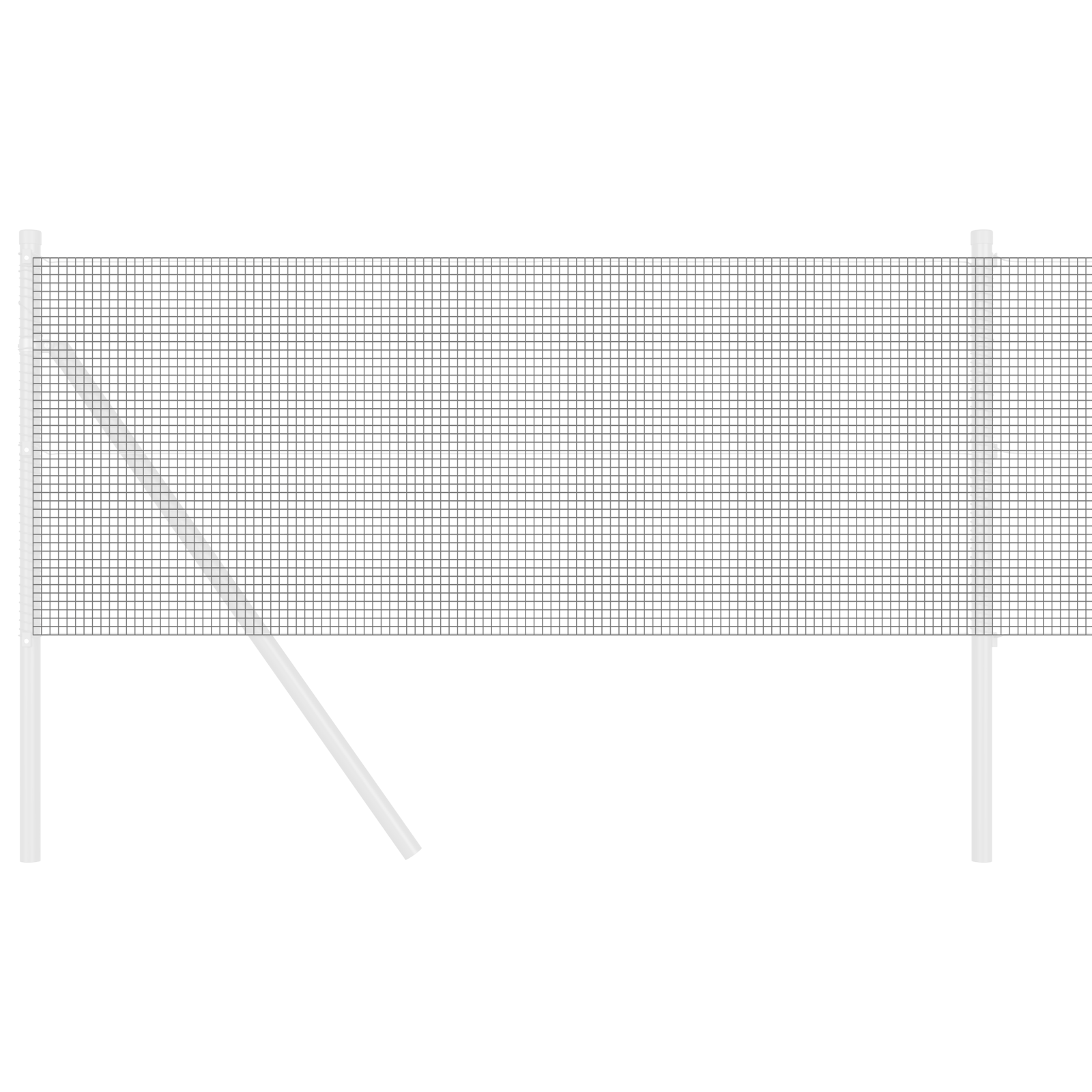 Încărcătură de sârmă sudată Gri 0,6x25 m Oțel GartenMobel Dekor