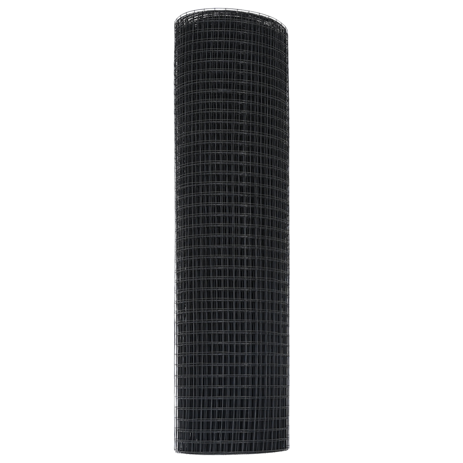 Gard din plasă sudată Gri 0.6x50 m Oțel GartenMobel Dekor