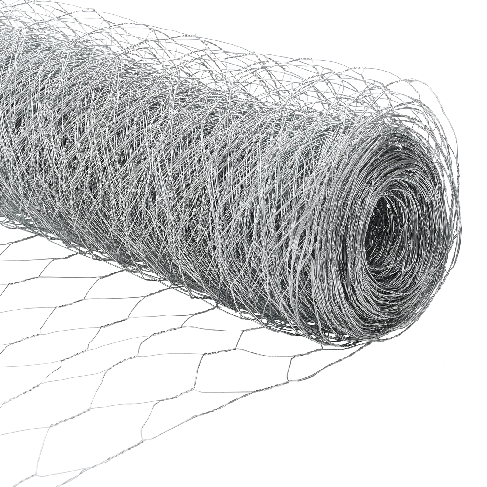 Gard hexagonal 0.6x50 m din oțel galvanizat GartenMobel Dekor