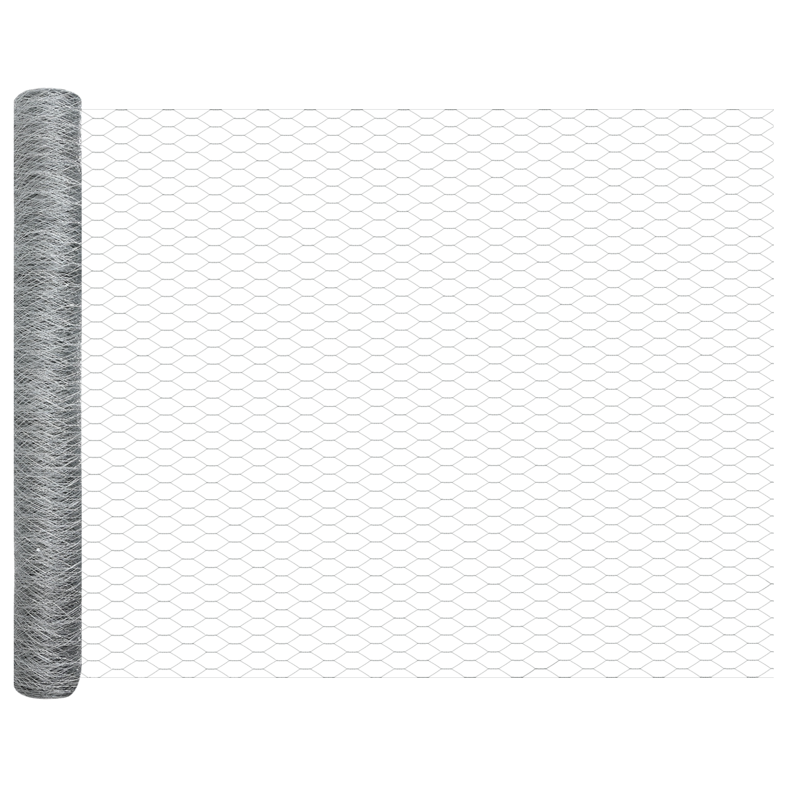 Gard hexagonal 1x50 m Oțel galvanizat GartenMobel Dekor