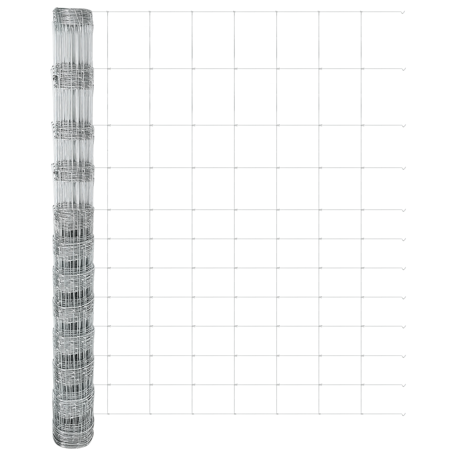 Gard de 1,4x10 m din oțel galvanizat GartenMobel Dekor