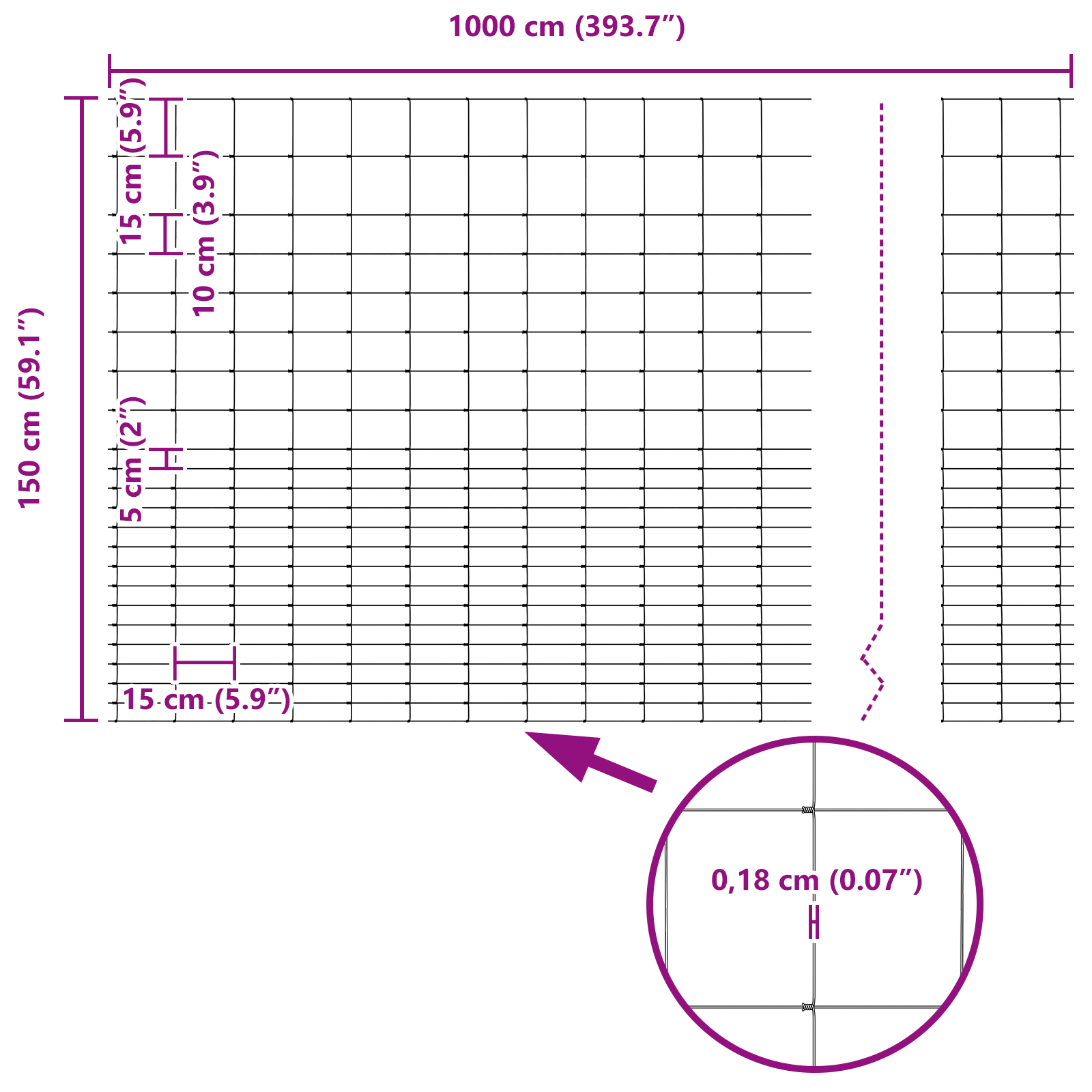 Gard 1.6x10 m Oțel Galvanizat GartenMobel Dekor