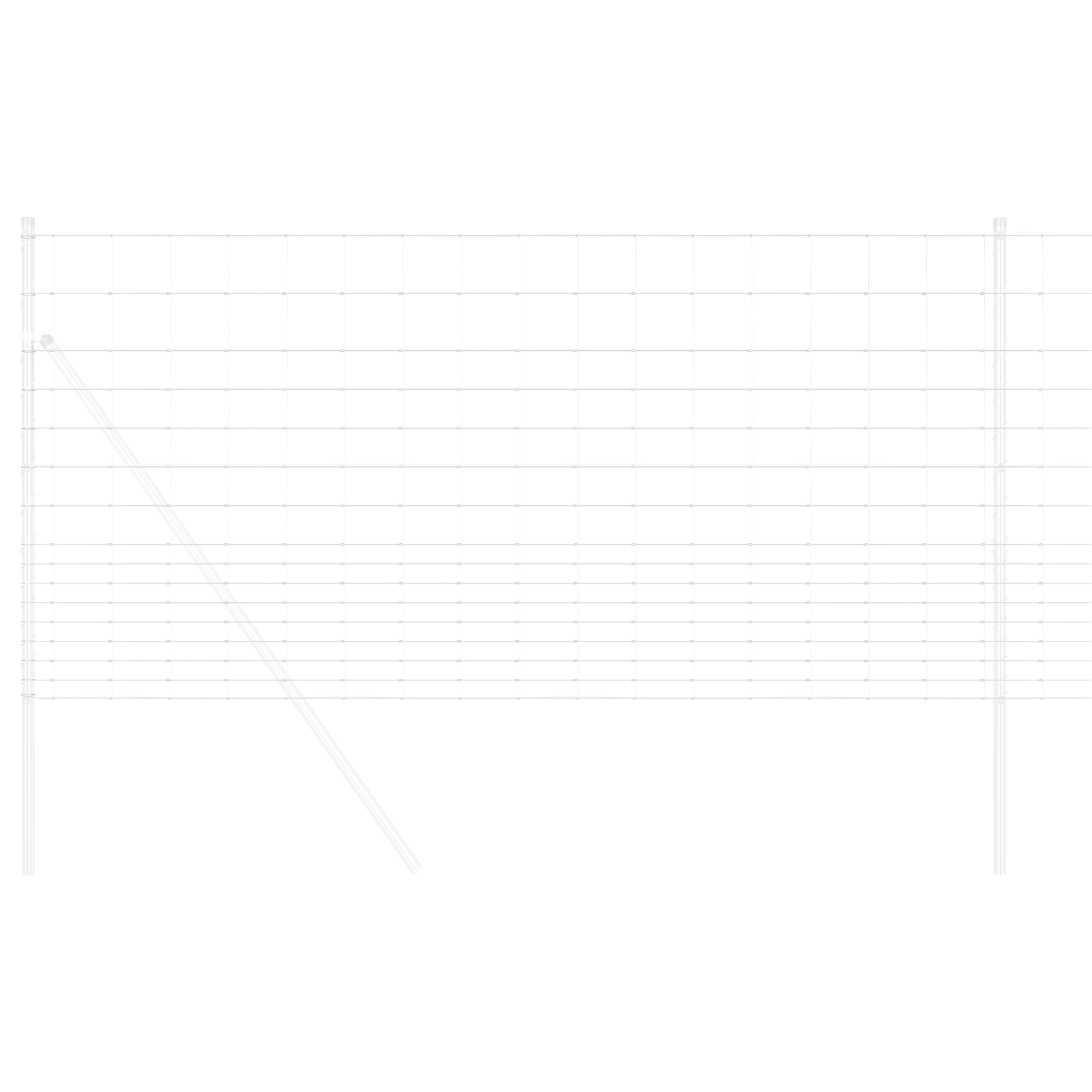 Împrejmuire de câmp 1.2x25 m Oțel galvanizat GartenMobel Dekor