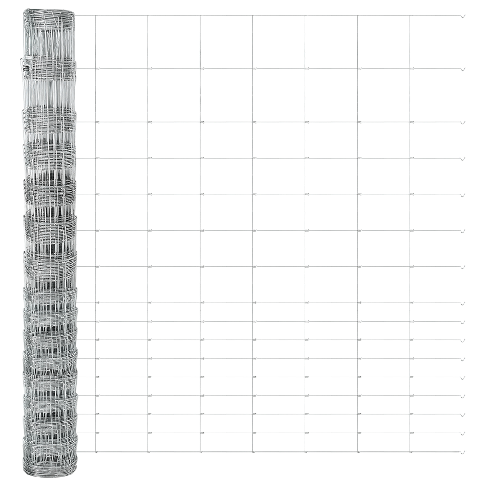 Împrejmuire de câmp 1.2x25 m Oțel galvanizat GartenMobel Dekor