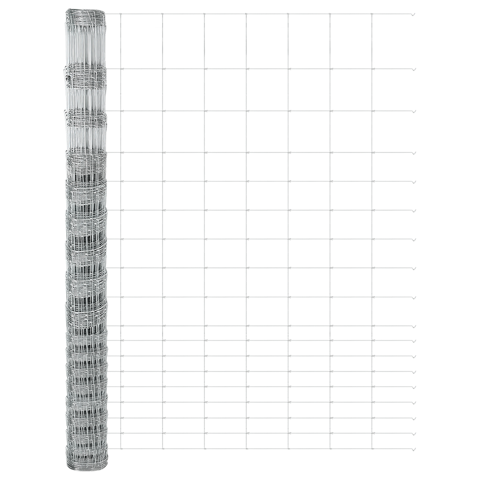 Îngrădire de câmp 1.5x25 m Oțel galvanizat GartenMobel Dekor