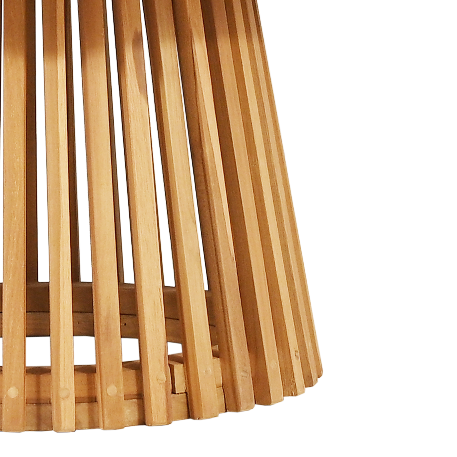 Masă de cafea pentru grădină Ø70x40 cm din lemn solid de tec GartenMobel Dekor