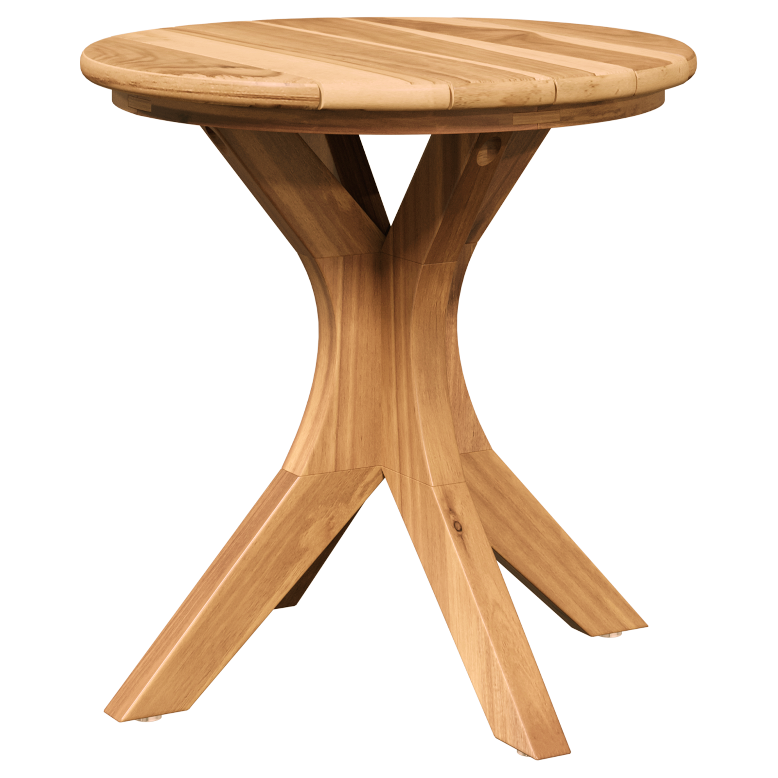 Masă de grădină Ø40x41 cm Lemn Solid de Tec GartenMobel Dekor
