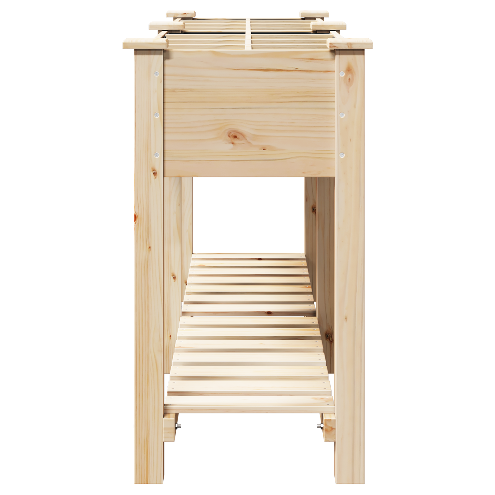 Jardiniere cu Grile 161x43x76 cm Lemn masiv de pin GartenMobel Dekor