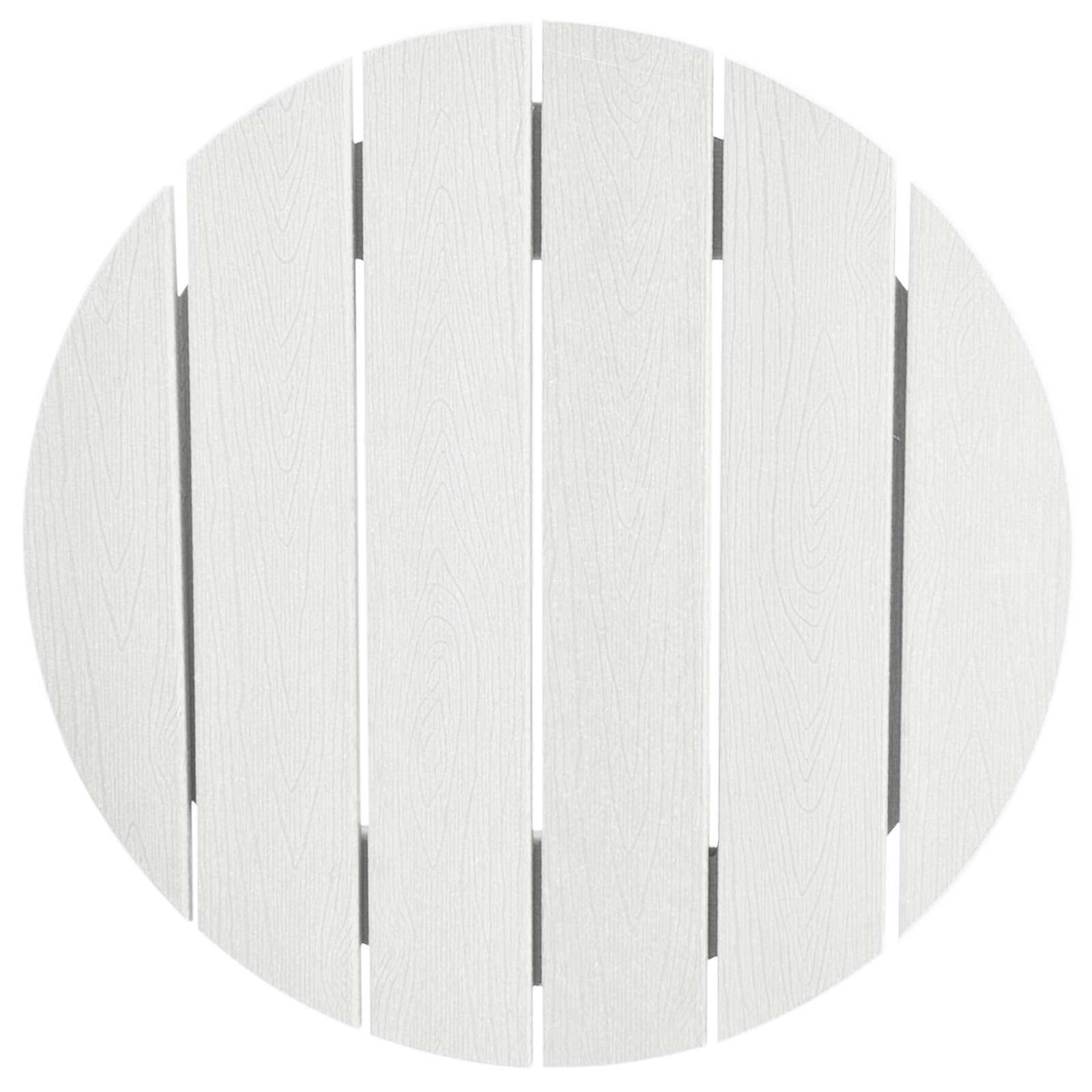 Masă Bar Alb 55x55x107 cm HDPE GartenMobel Dekor
