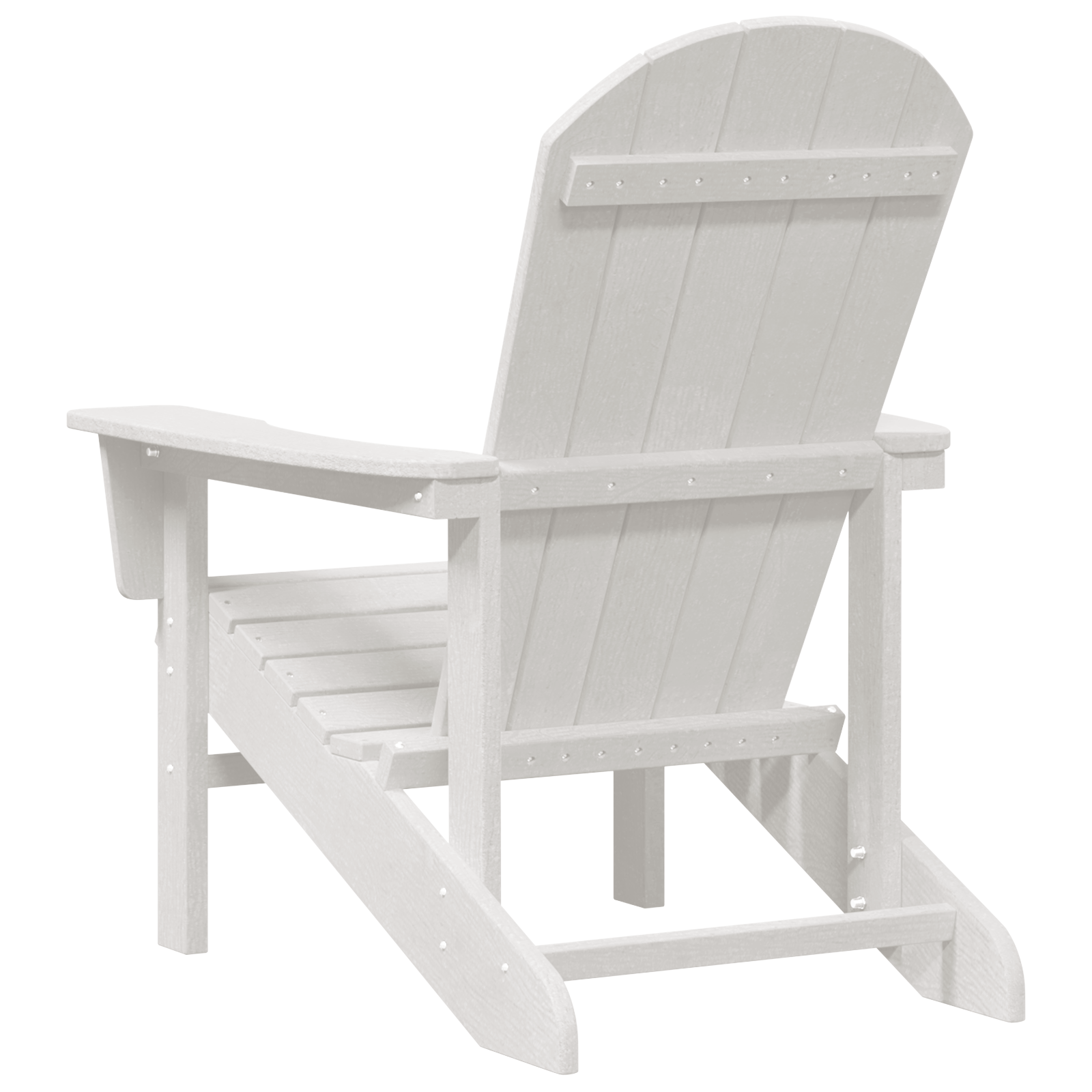 Scaun Adirondack Alb 74x82x91 cm HDPE GartenMobel Dekor