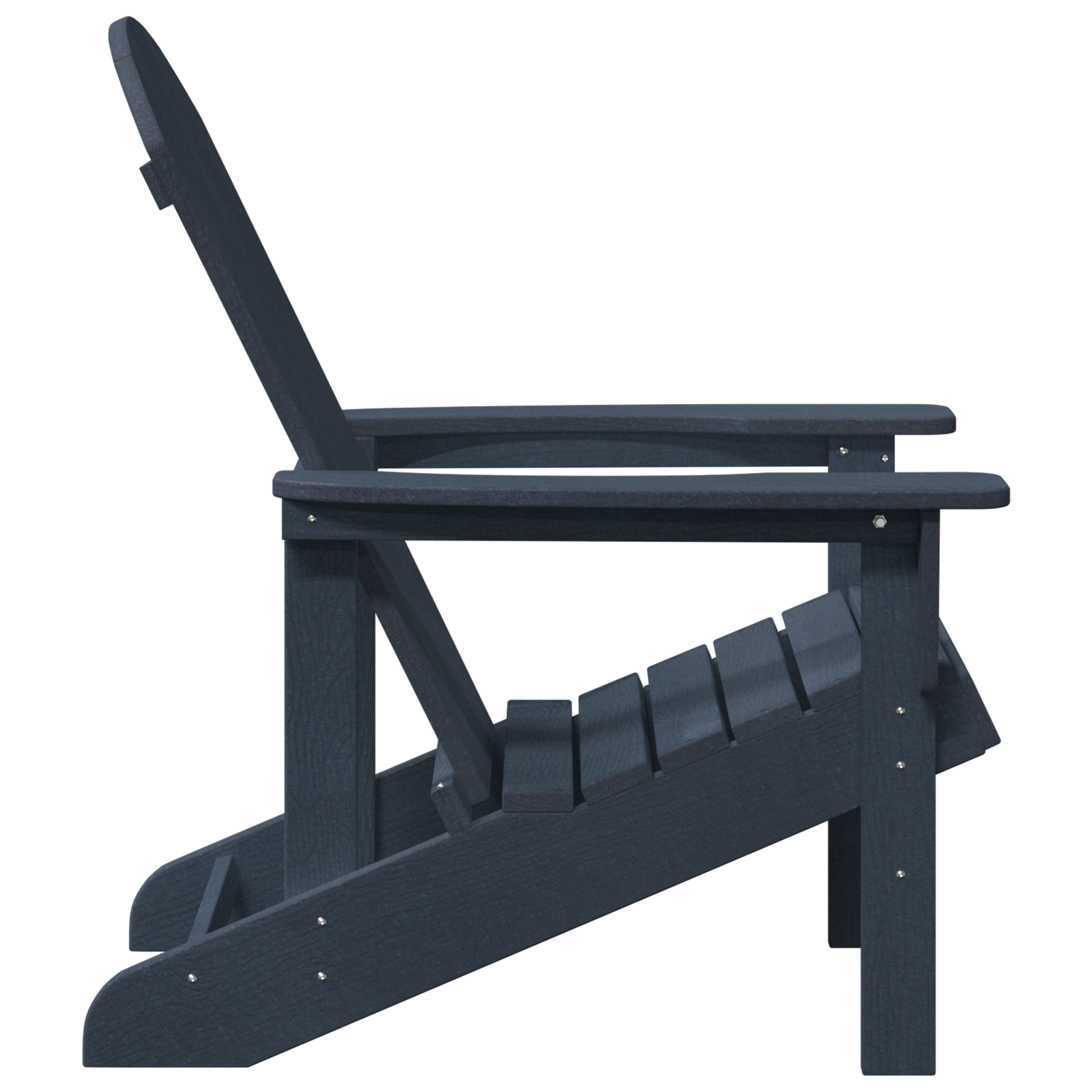 Scaun Adirondack Bleumarin 74x82x91 cm HDPE GartenMobel Dekor
