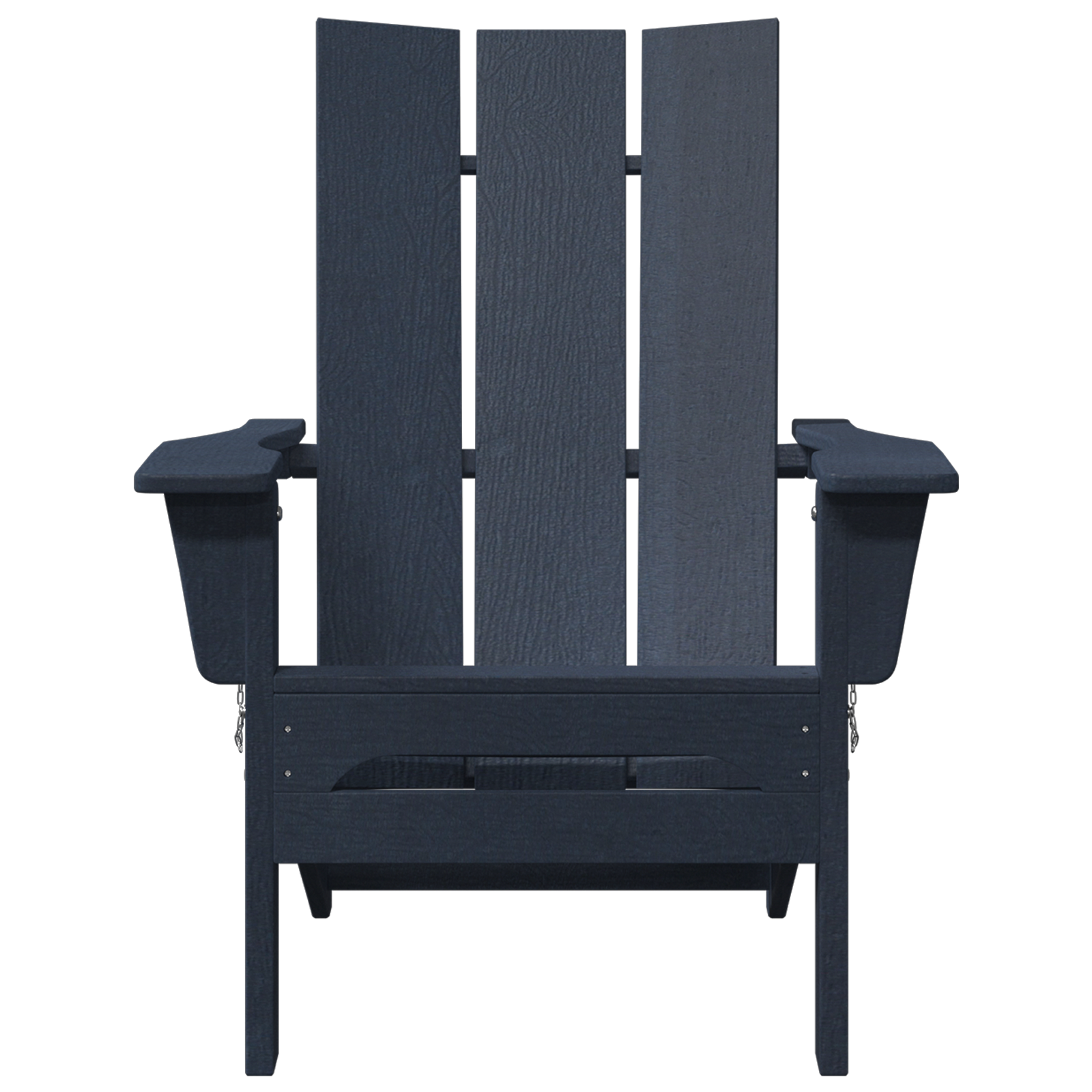 Scaun Adirondack pliabil bleumarin 74.5x80.5x90 cm HDPE GartenMobel Dekor