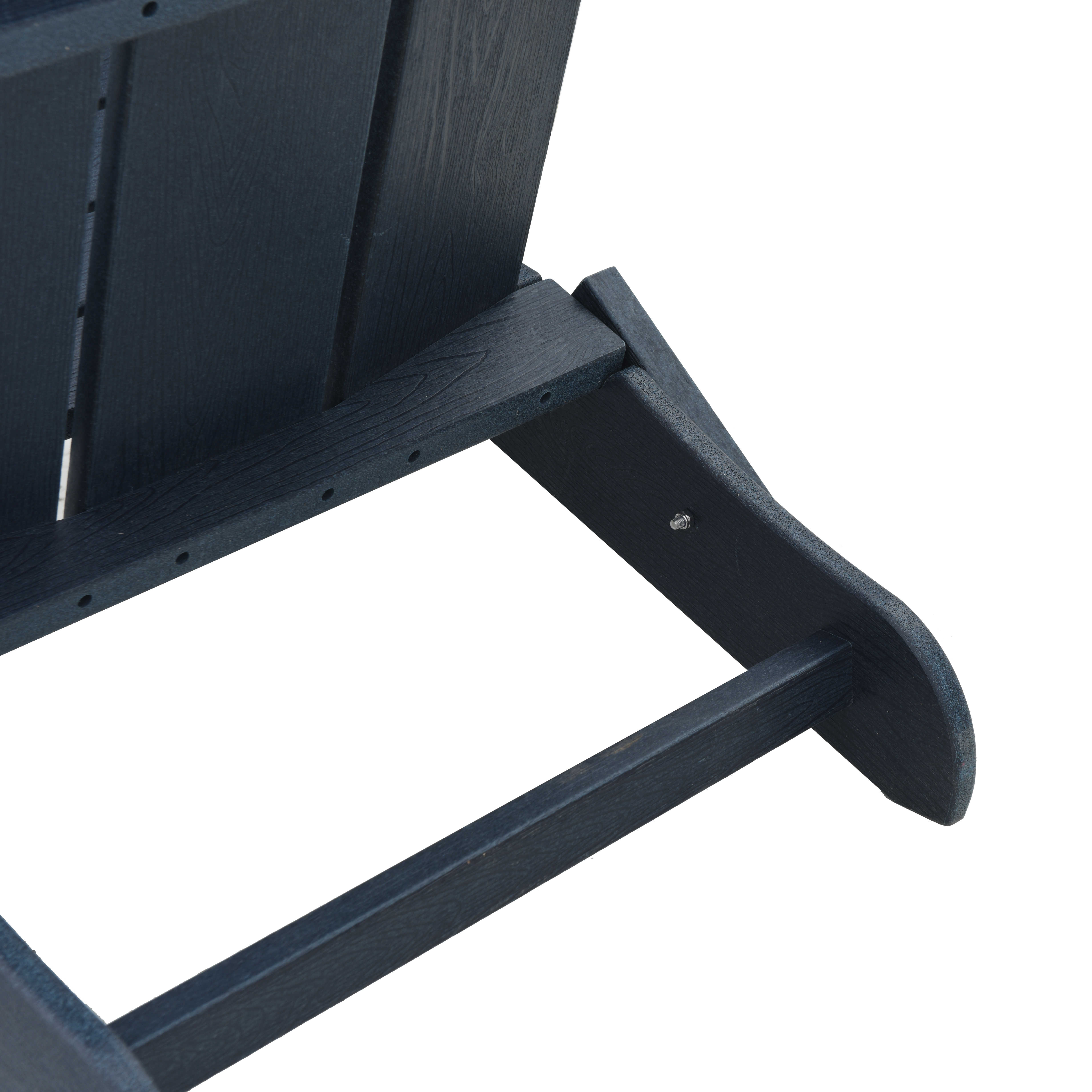 Scaun Adirondack pliabil bleumarin 74.5x80.5x90 cm HDPE GartenMobel Dekor