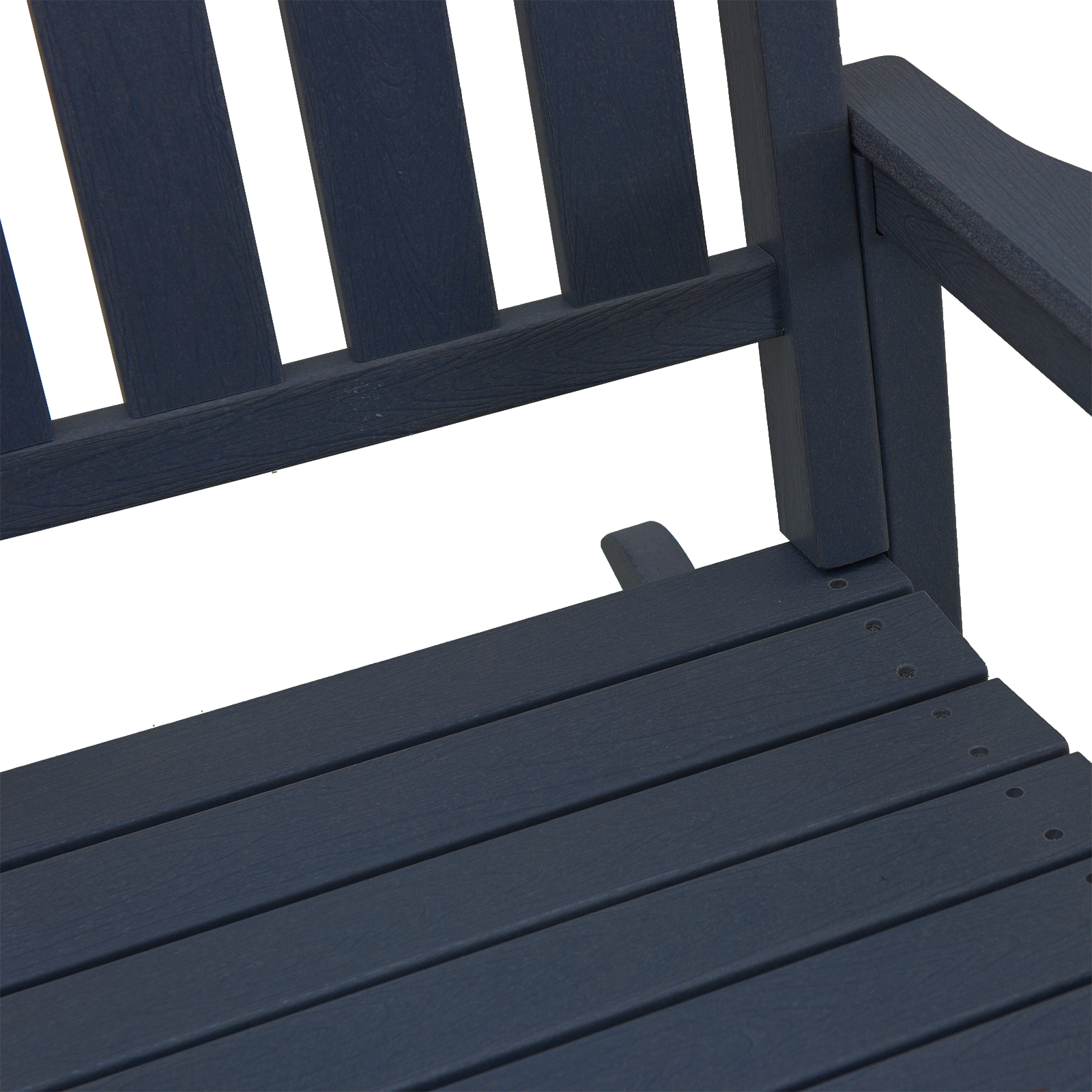 Scaun balansoar pentru grădină bleumarin 70x92x108 cm HDPE GartenMobel Dekor