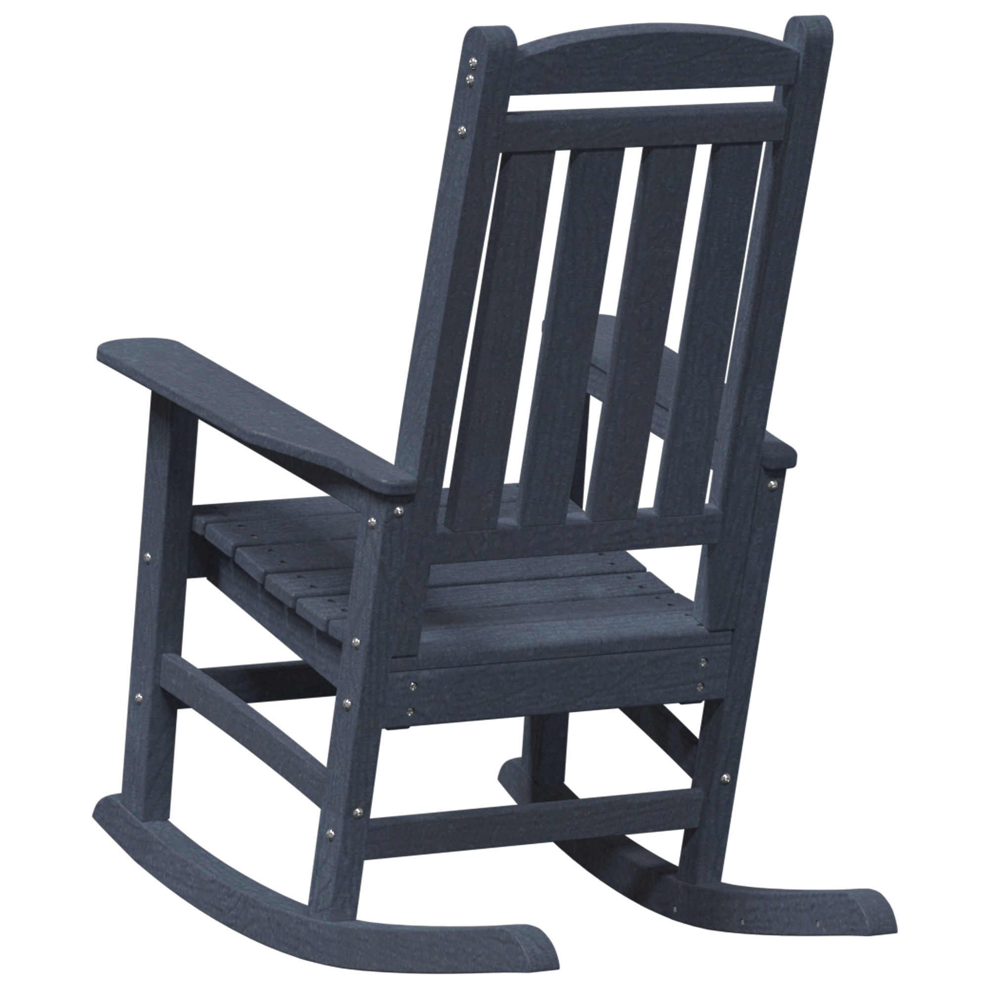 Scaun balansoar pentru grădină bleumarin 70x92x108 cm HDPE GartenMobel Dekor