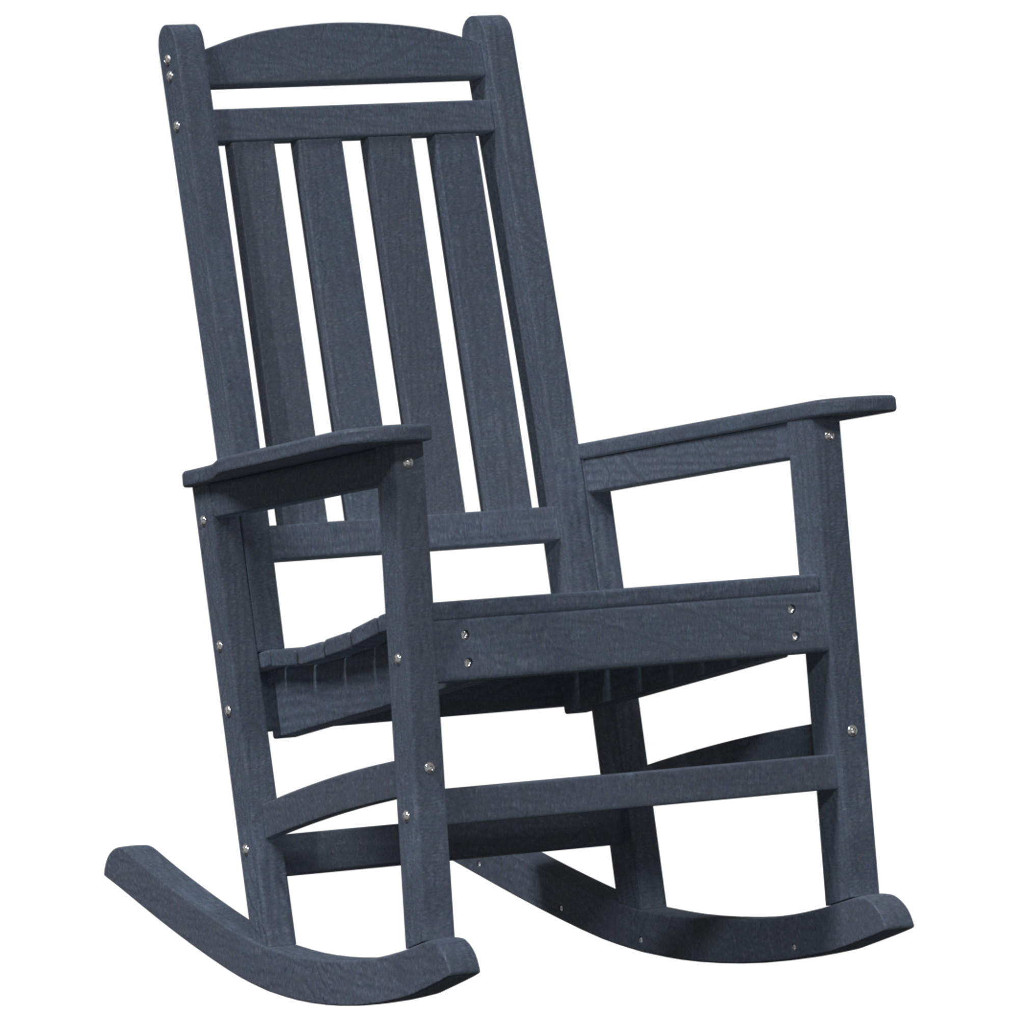 Scaun balansoar pentru grădină bleumarin 70x92x108 cm HDPE GartenMobel Dekor