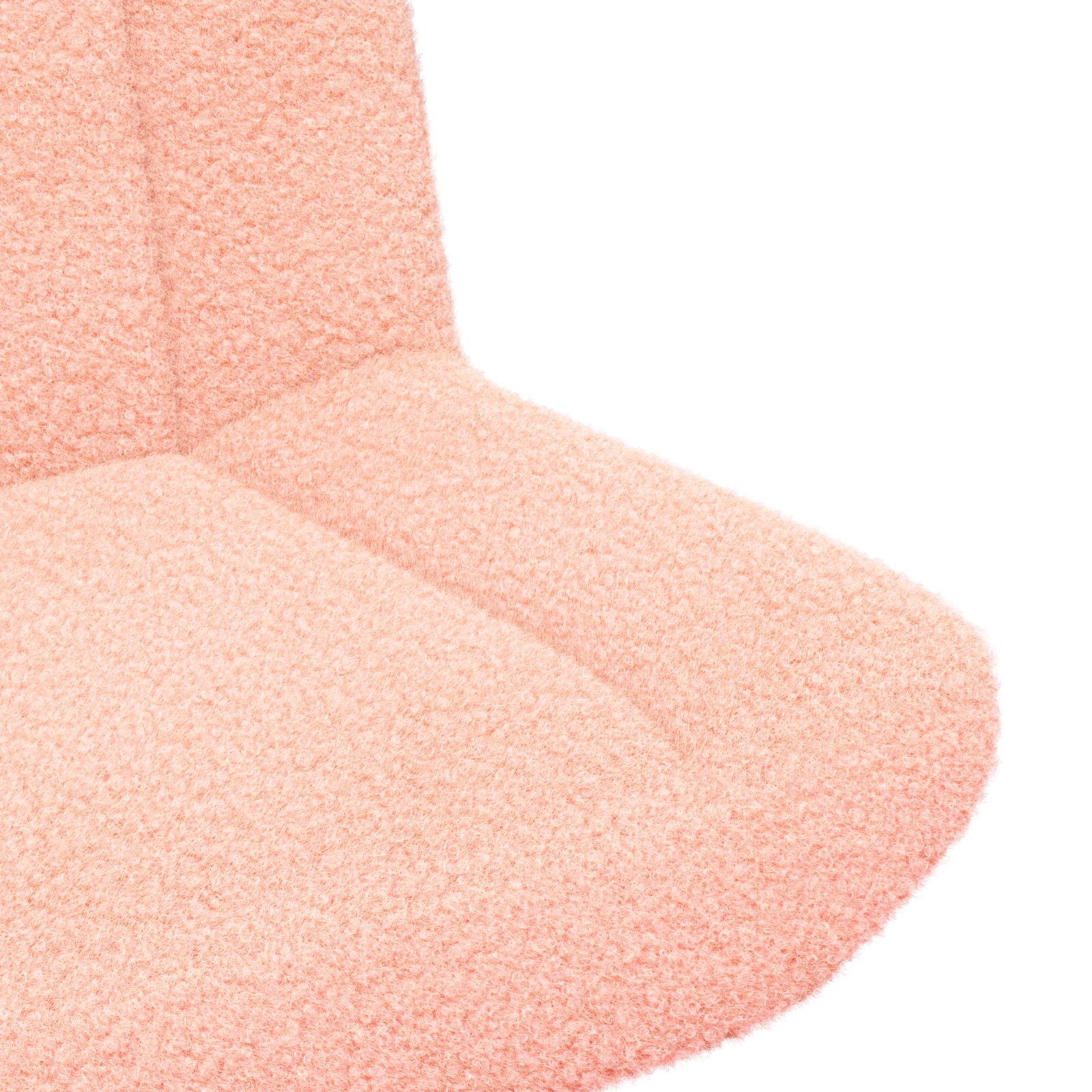 Scaun Accent Roz Baby Poliester, Oțel Standard Rotativ GartenMobel Dekor
