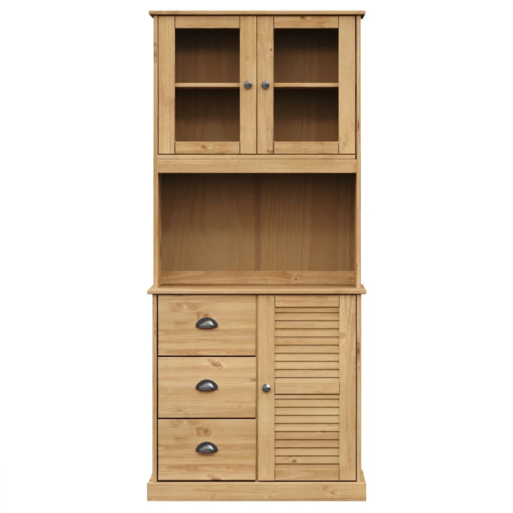Dulap înalt VIGO, 78x40x175 cm, lemn masiv de pin GartenMobel Dekor