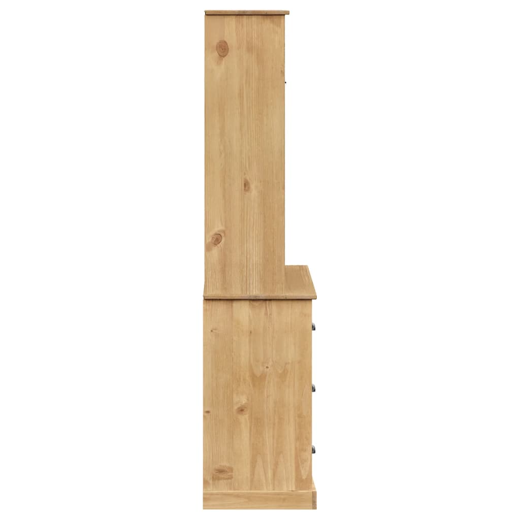 Dulap înalt VIGO, 78x40x175 cm, lemn masiv de pin GartenMobel Dekor