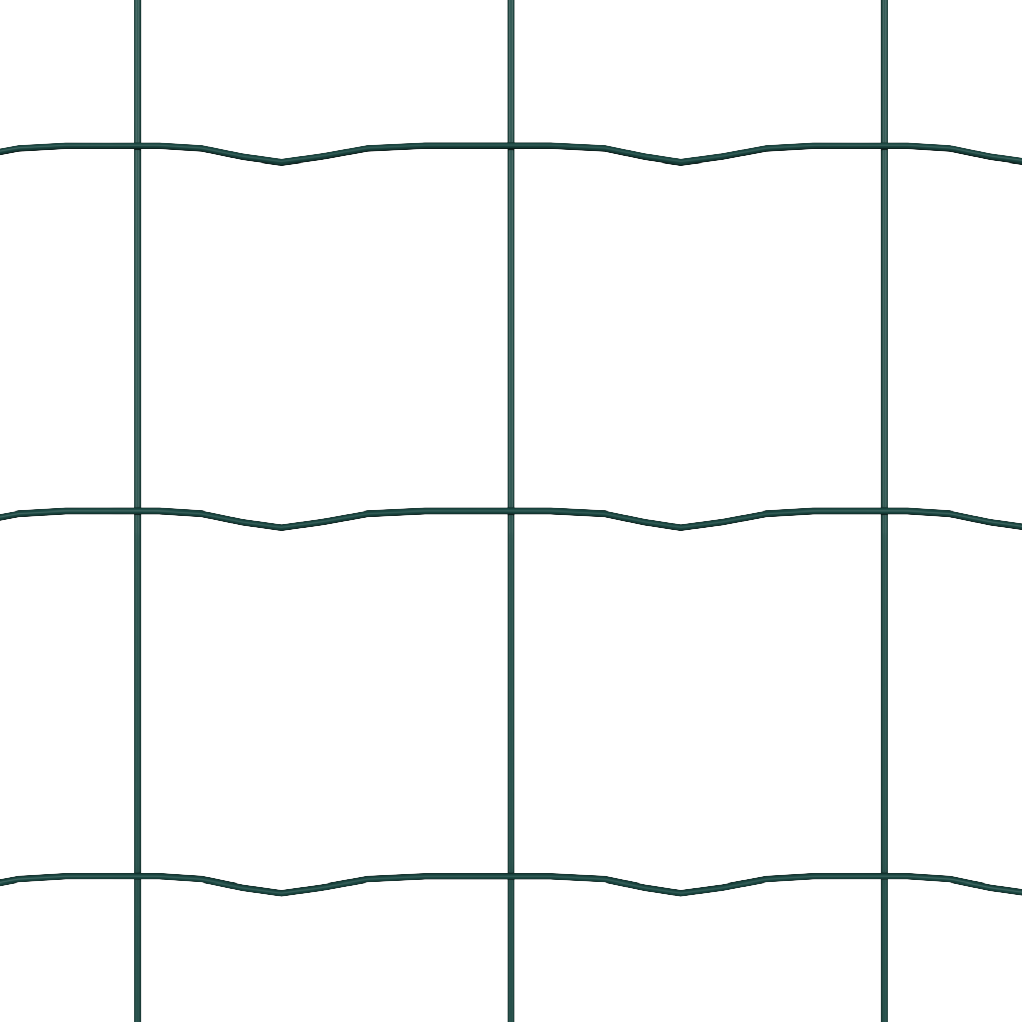 Euro Fence Set de 2 Verde Oțel vopsit electrostatic 10 x 1.0 m GartenMobel Dekor