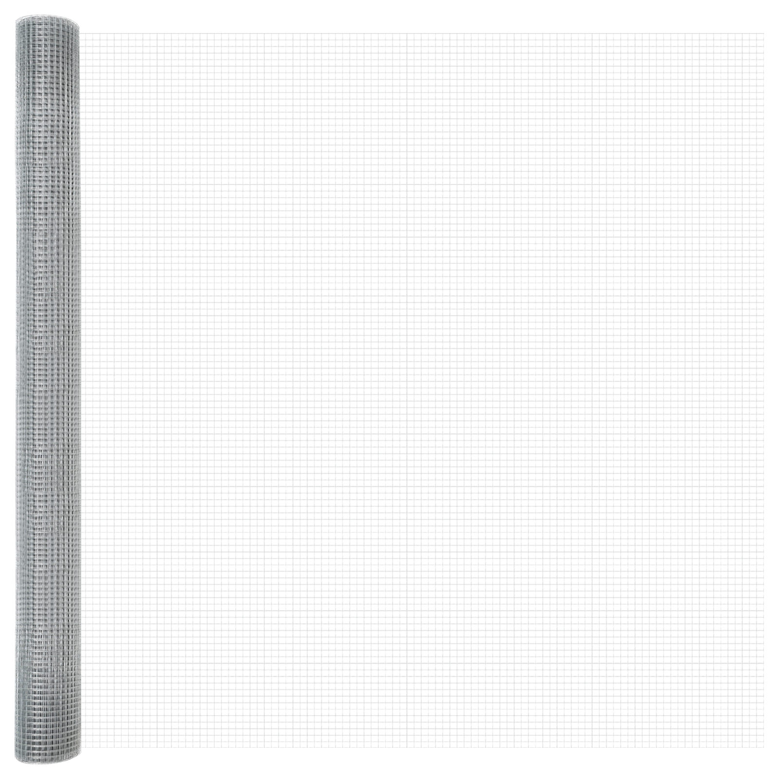 Gard Sudat cu 13 Stâlpi 1.6x25 m Oțel Galvanizat GartenMobel Dekor
