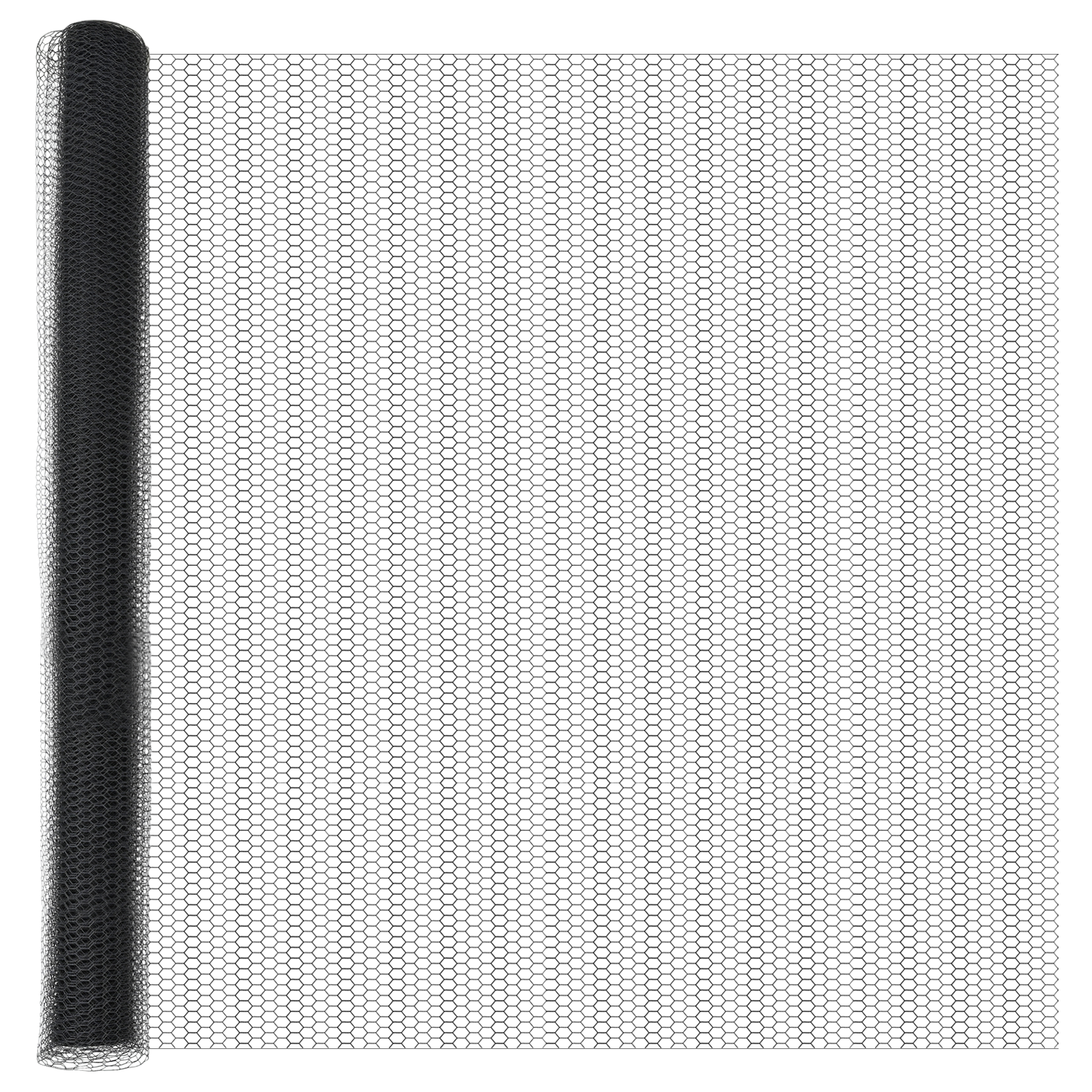 Împrejmuire Hexagonală  Gri 1.6x100 m Oțel, Stâlpi de Împrejmuire  13 buc Verde Ø32 mm 210 cm Oțel Galvanizat GartenMobel Dekor